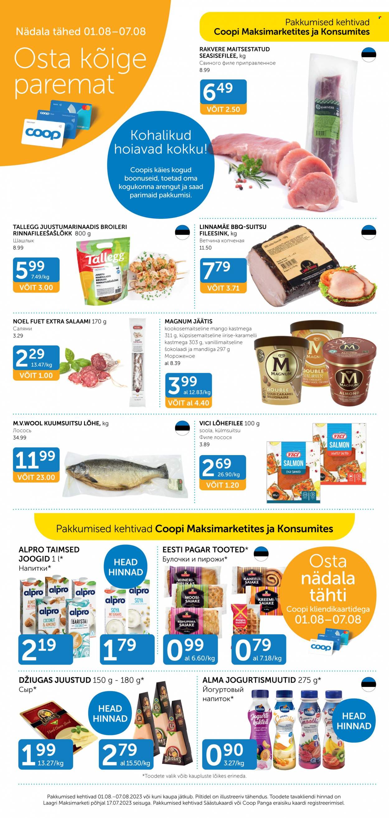 Coop kliendileht - 01.08.2023 - 07.08.2023. Lehekülg 1
