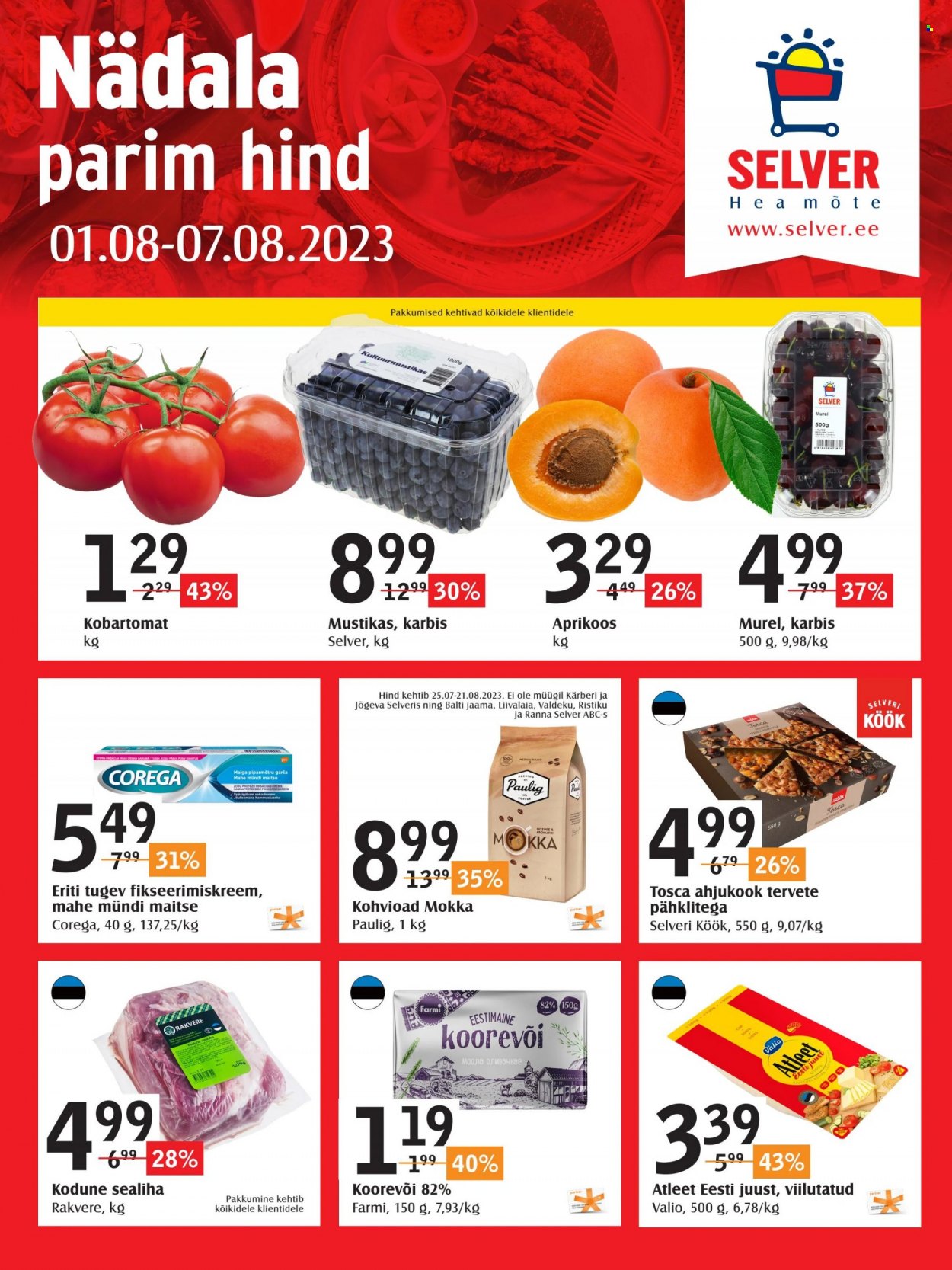 Selver kliendileht - 01.08.2023 - 07.08.2023. Lehekülg 1