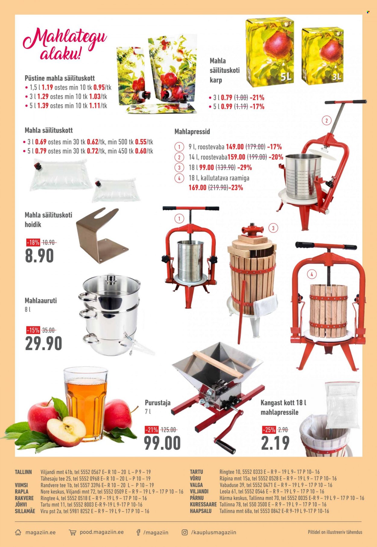 Magaziin kliendileht - 03.08.2023 - 31.08.2023. Lehekülg 8