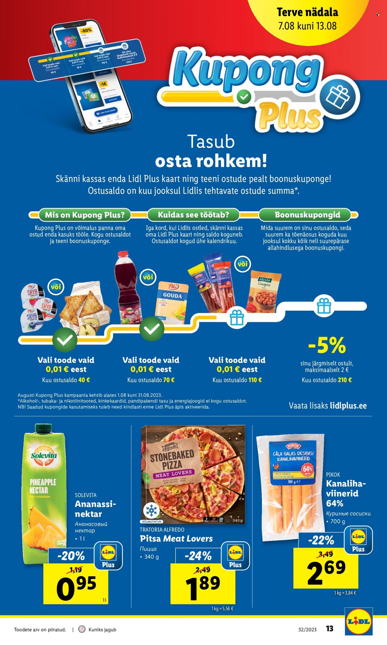 Lidl kliendileht - 07.08.2023 - 13.08.2023. Lehekülg 13
