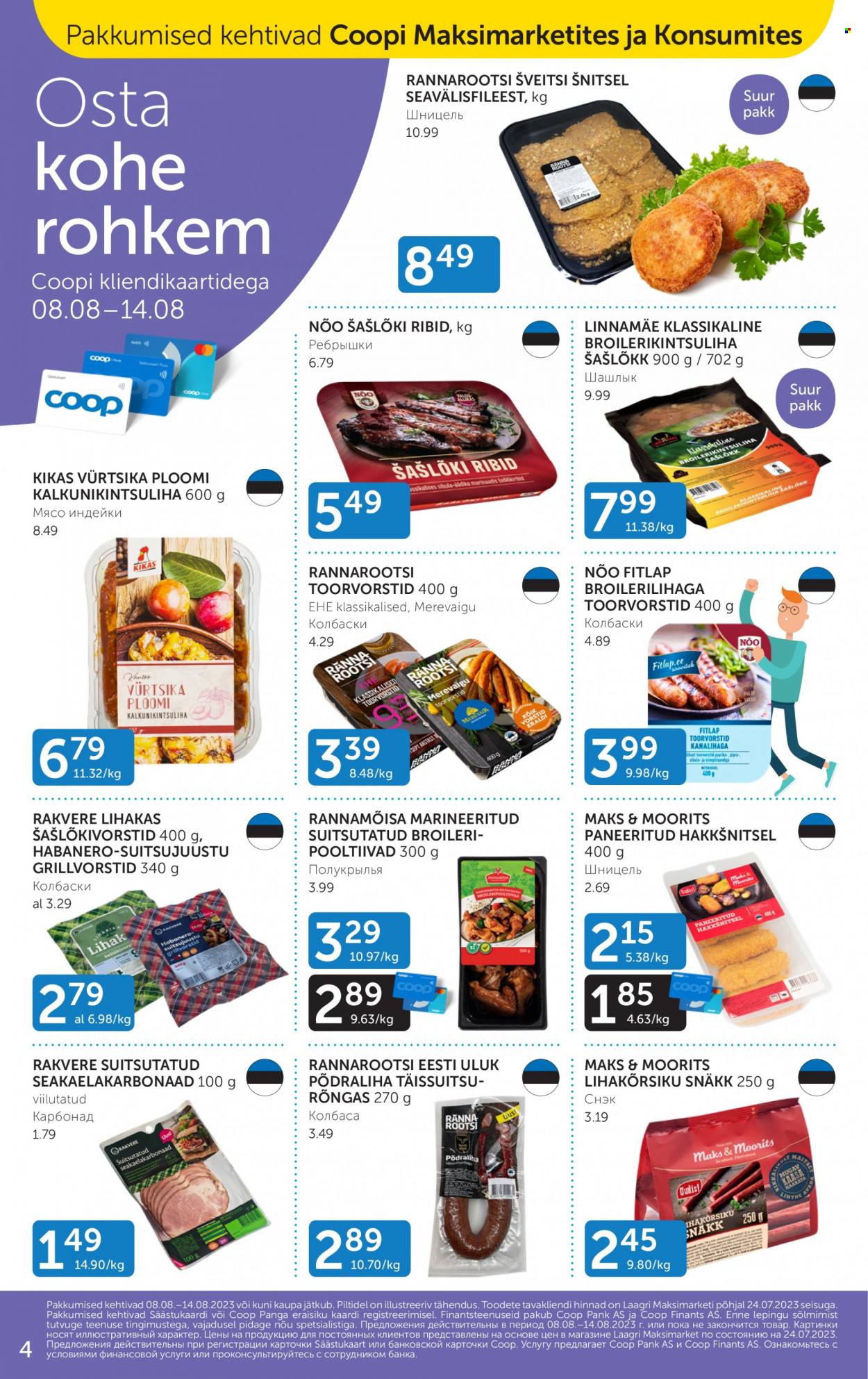 Coop kliendileht - 08.08.2023 - 14.08.2023. Lehekülg 4