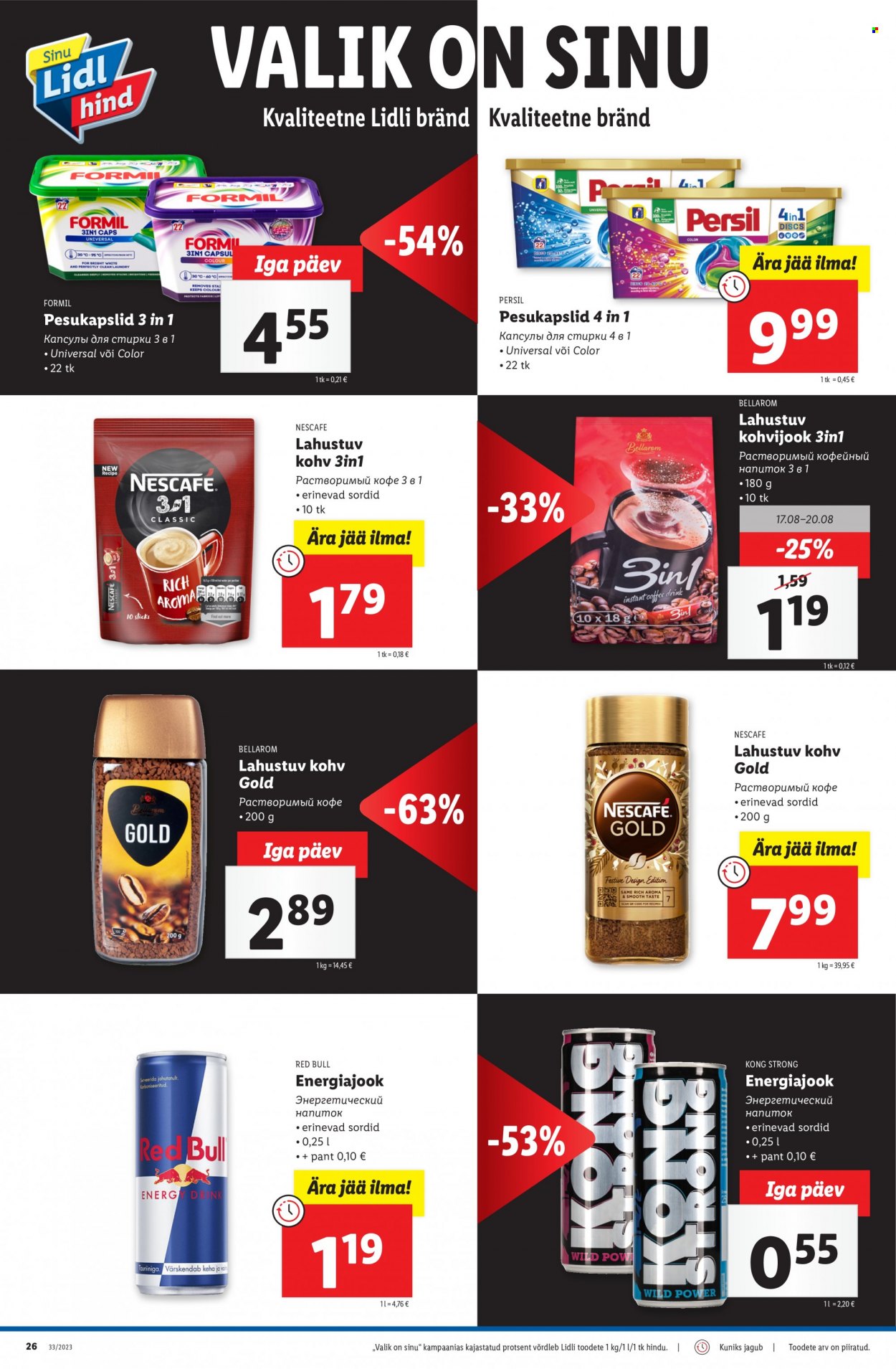 Lidl kliendileht - 14.08.2023 - 20.08.2023. Lehekülg 26