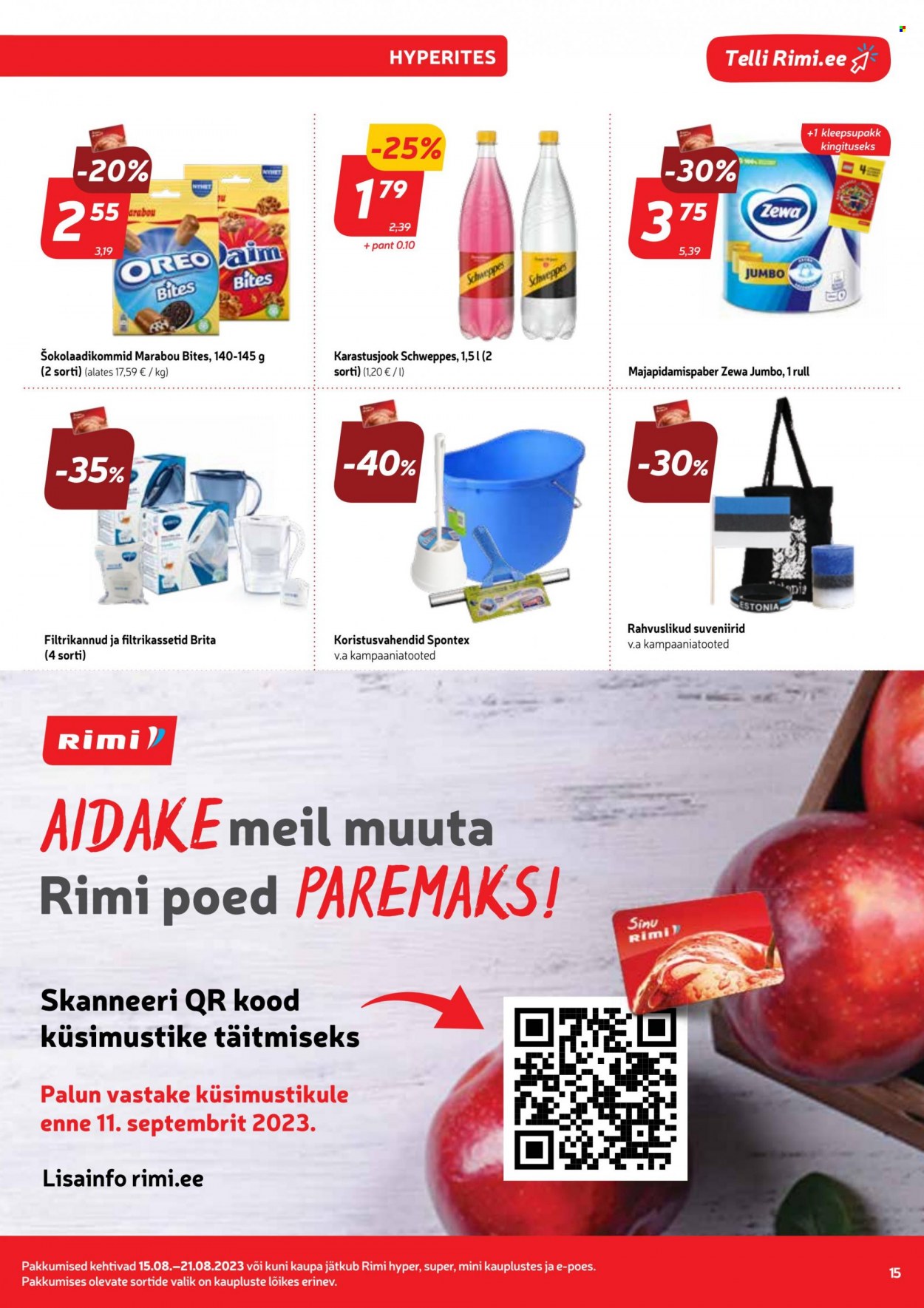 Rimi kliendileht - 15.08.2023 - 21.08.2023. Lehekülg 15