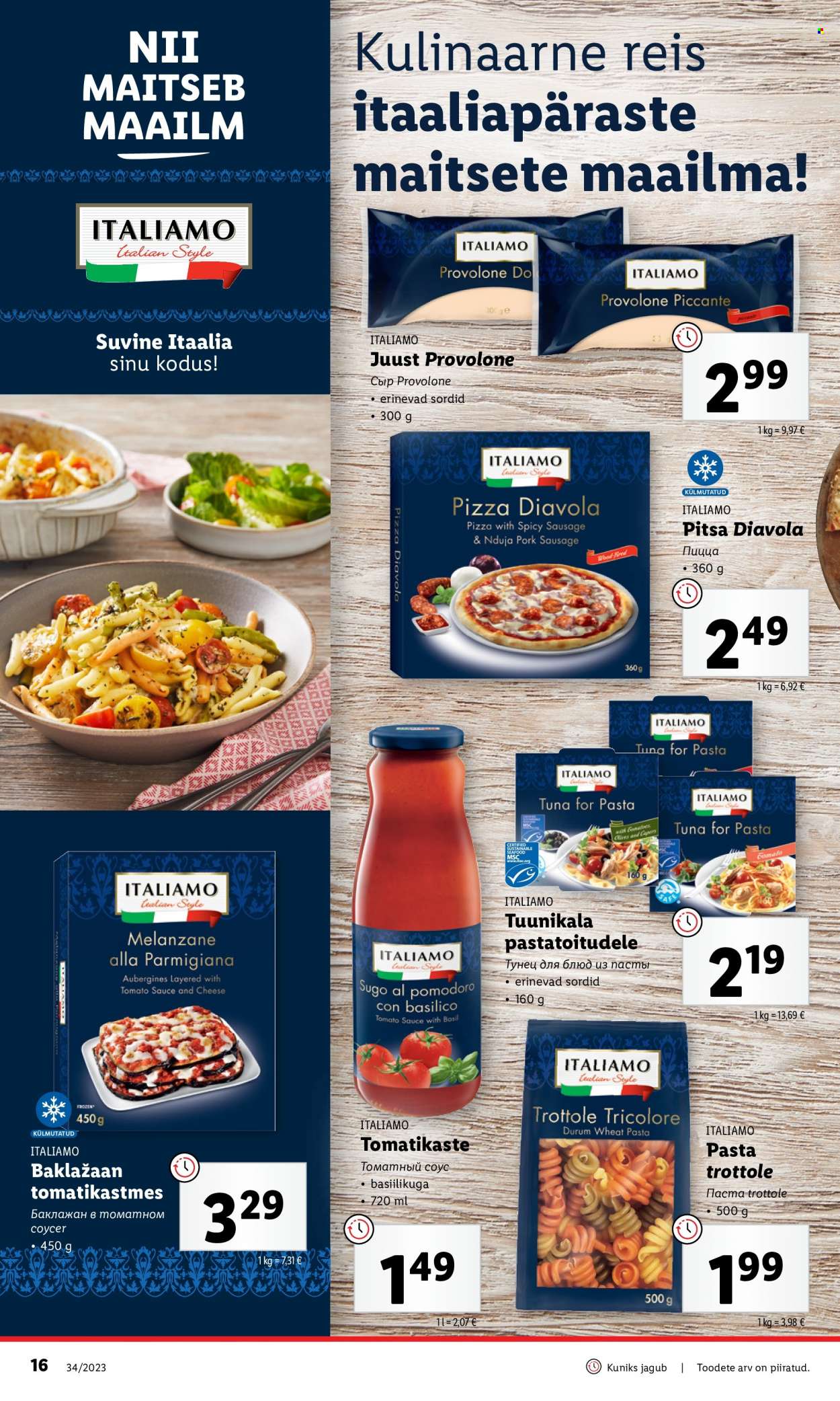 Lidl kliendileht - 21.08.2023 - 27.08.2023. Lehekülg 16