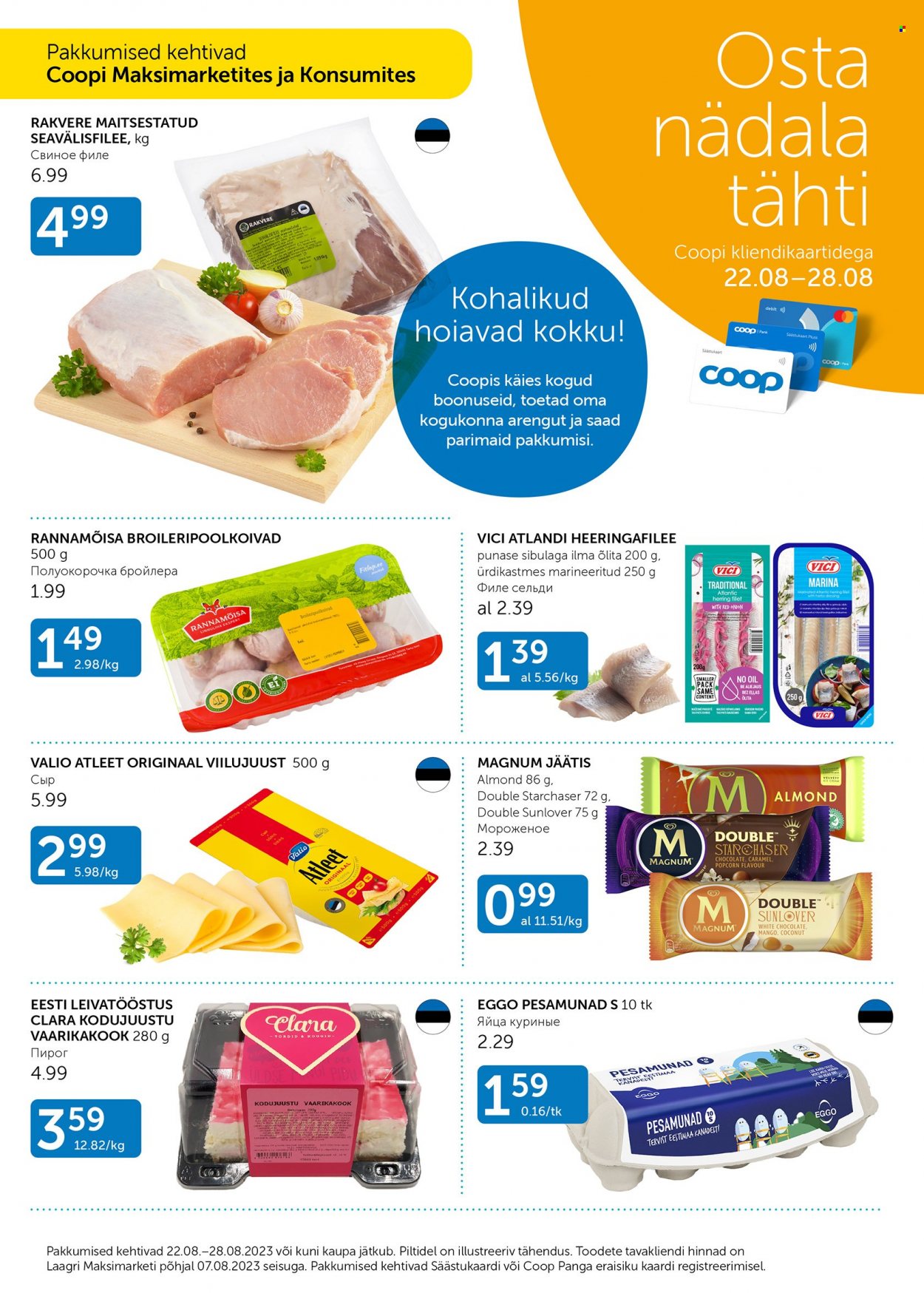 Coop kliendileht - 22.08.2023 - 28.08.2023. Lehekülg 1