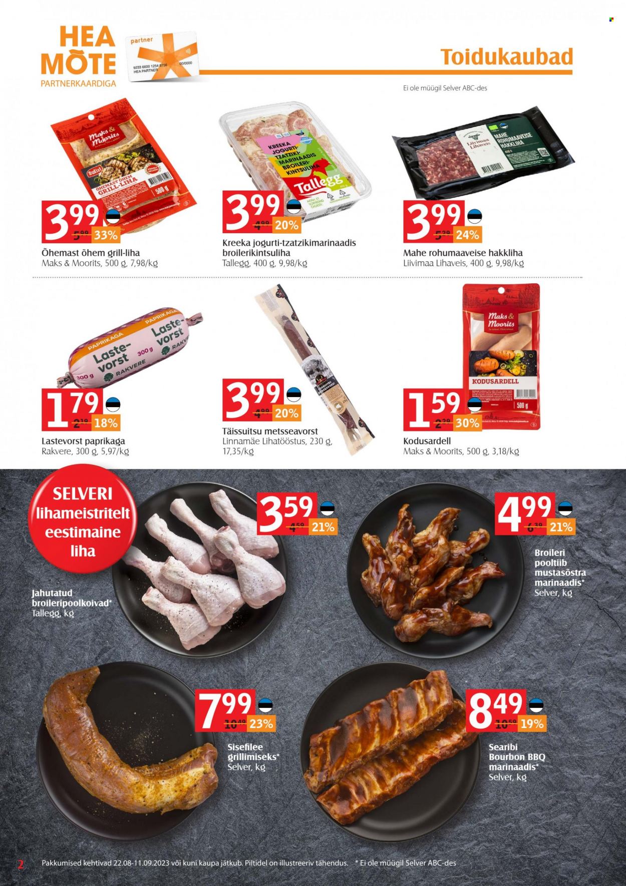 Selver kliendileht - 22.08.2023 - 11.09.2023. Lehekülg 2