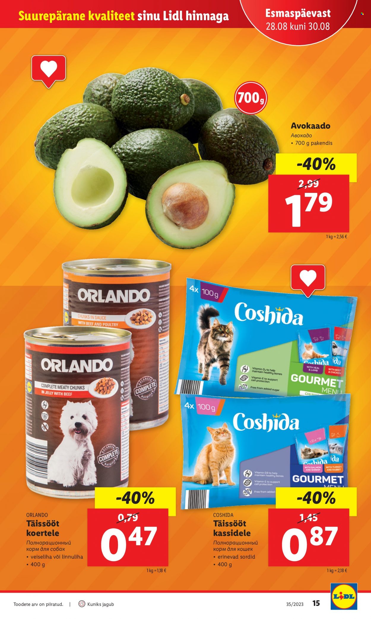 Lidl kliendileht - 28.08.2023 - 03.09.2023. Lehekülg 15