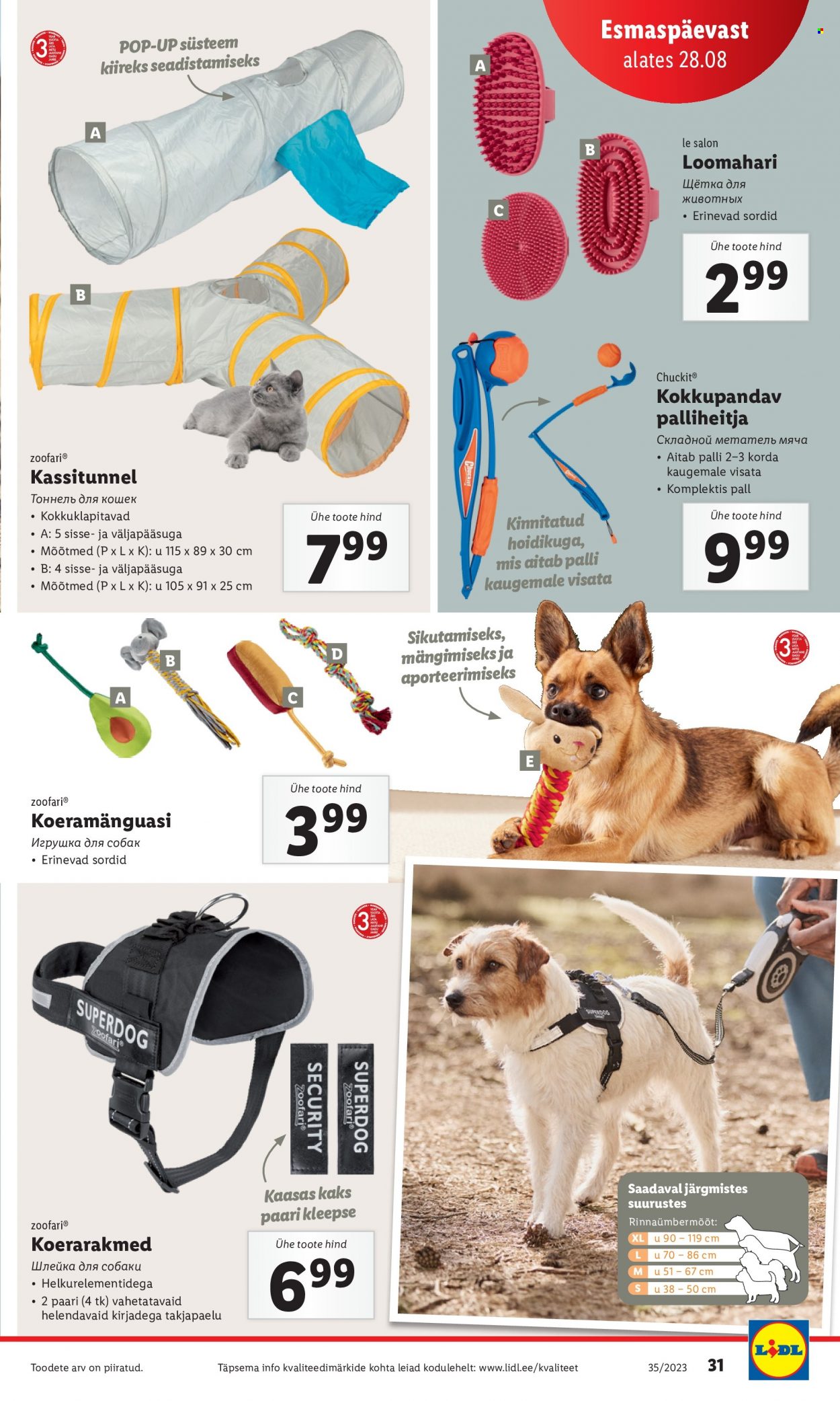 Lidl kliendileht - 28.08.2023 - 03.09.2023. Lehekülg 31
