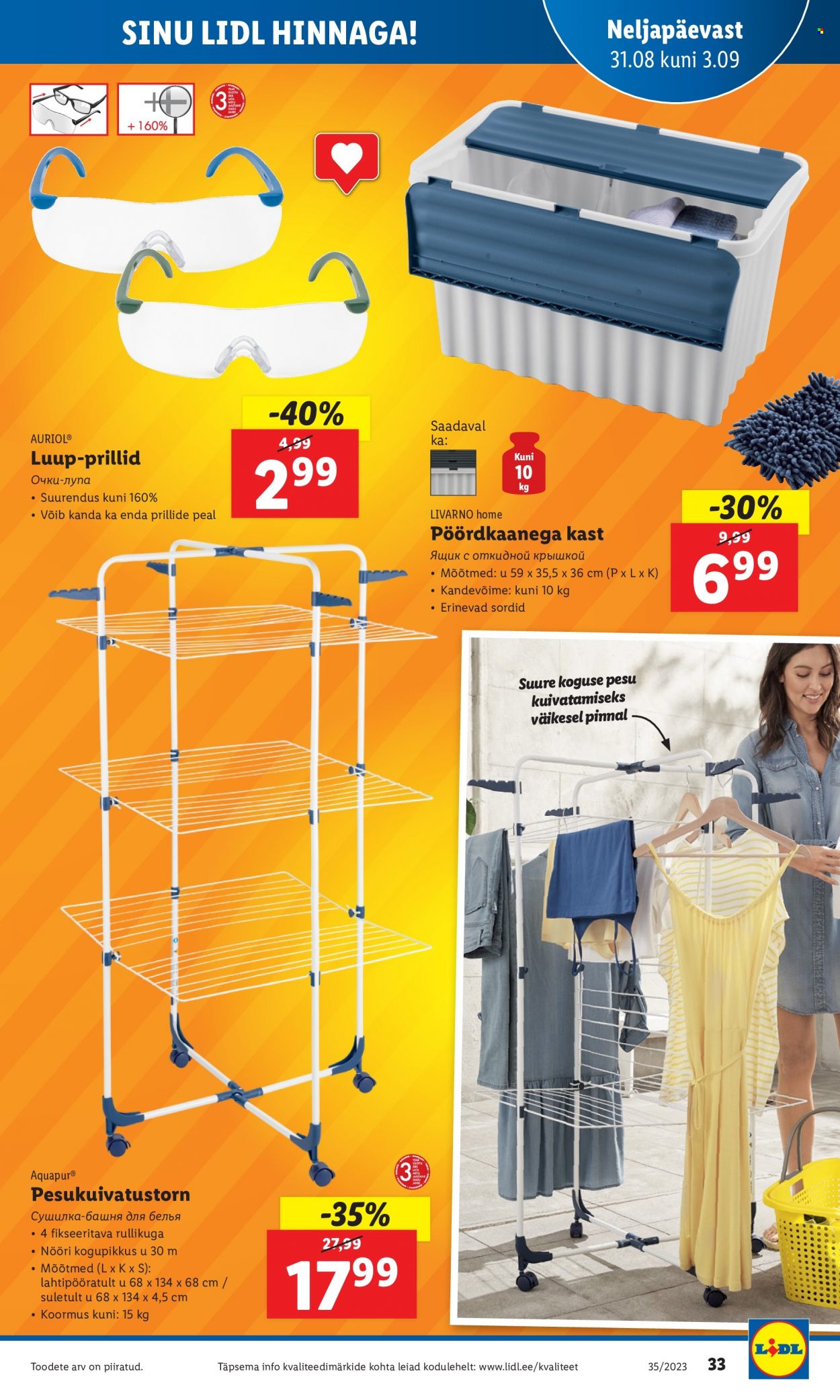 Lidl kliendileht - 28.08.2023 - 03.09.2023. Lehekülg 33