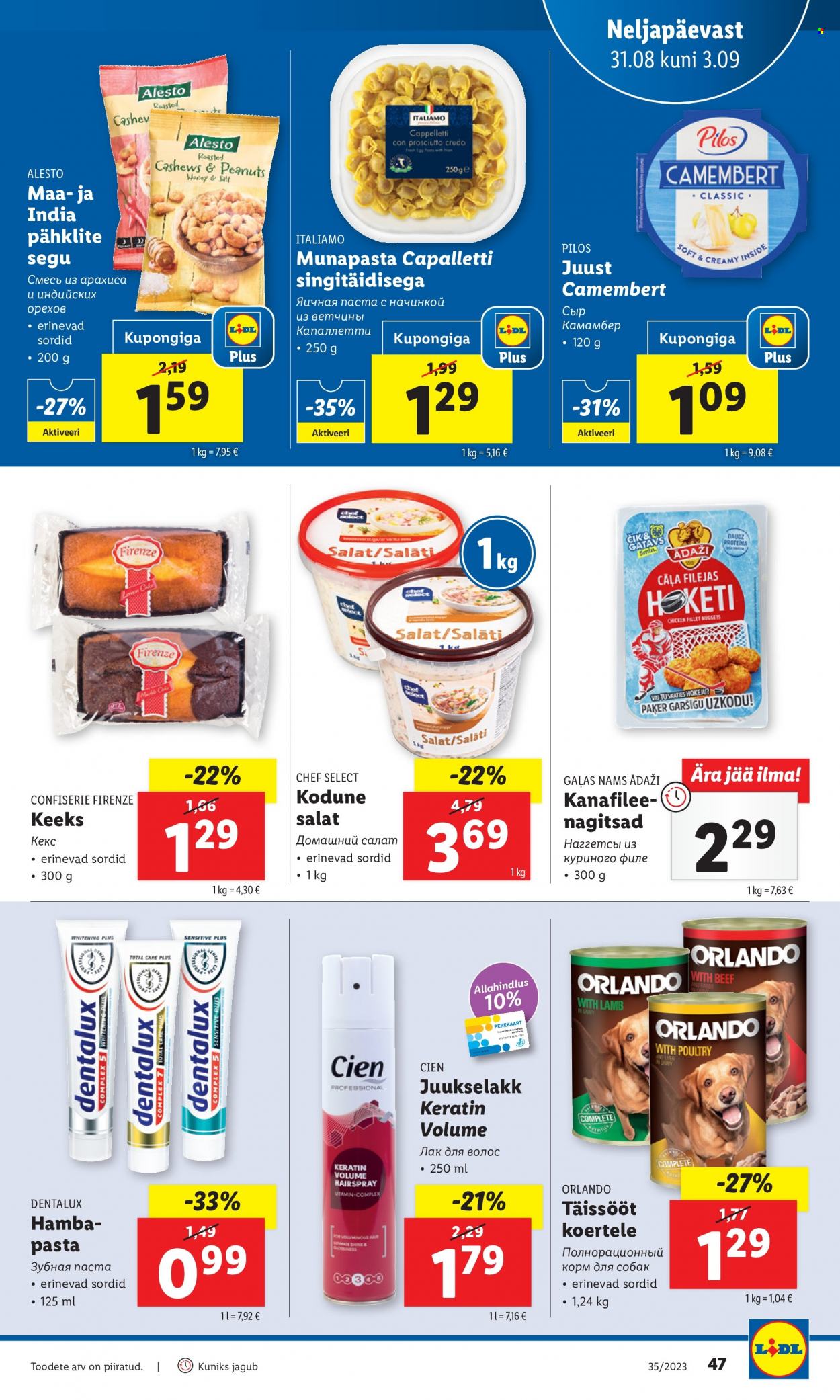 Lidl kliendileht - 28.08.2023 - 03.09.2023. Lehekülg 47