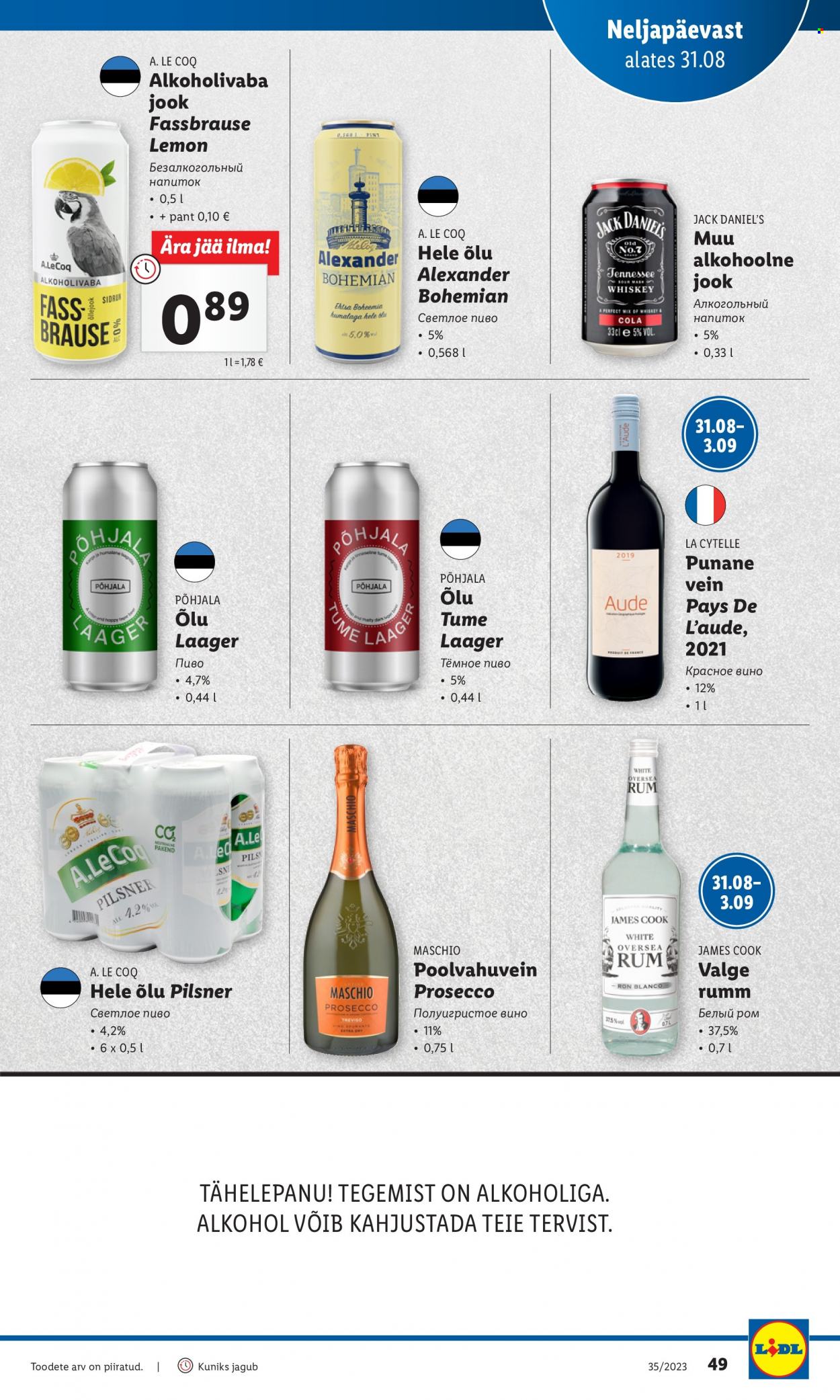 Lidl kliendileht - 28.08.2023 - 03.09.2023. Lehekülg 49