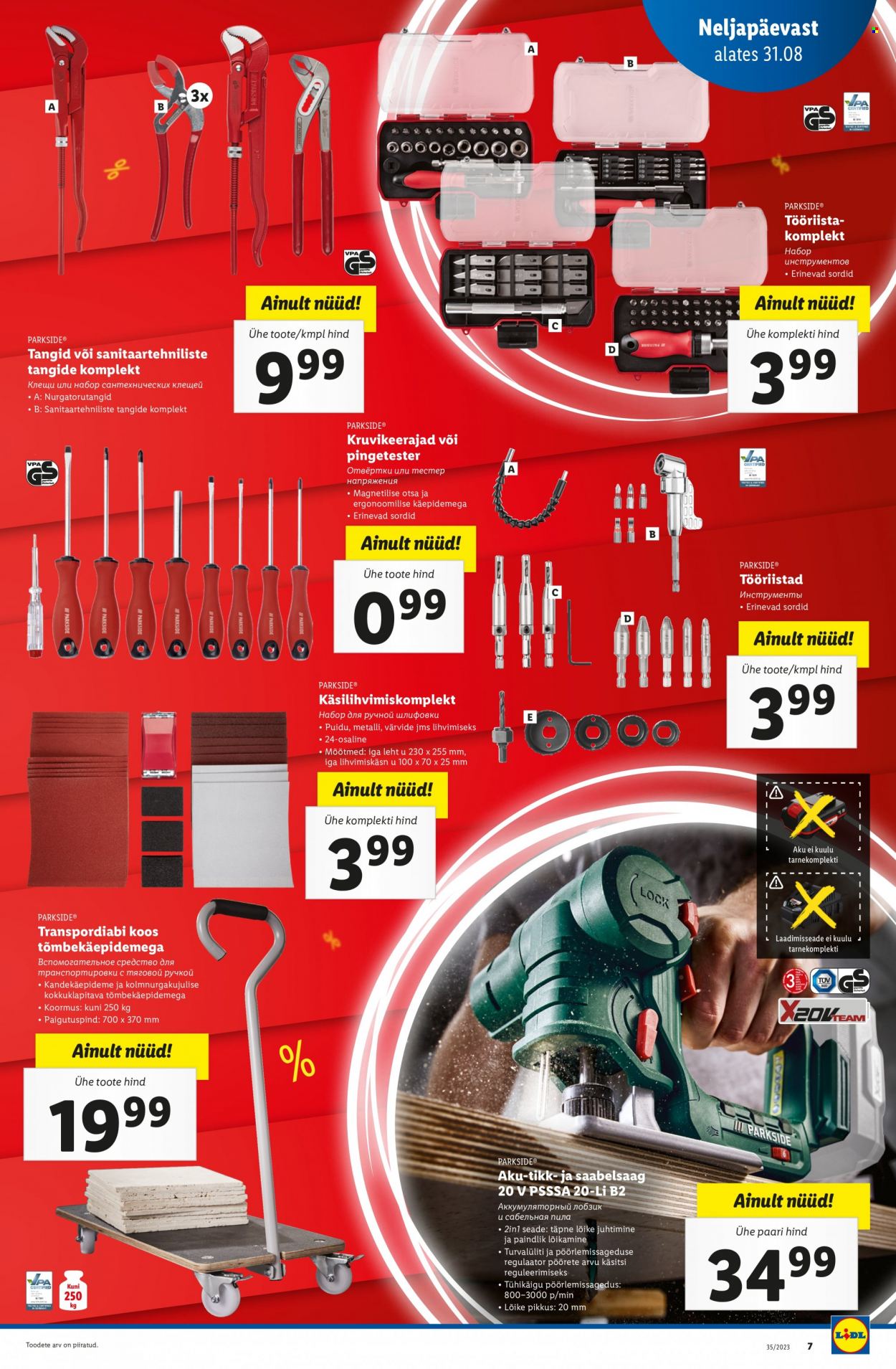 Lidl kliendileht - 31.08.2023 - 03.09.2023. Lehekülg 7