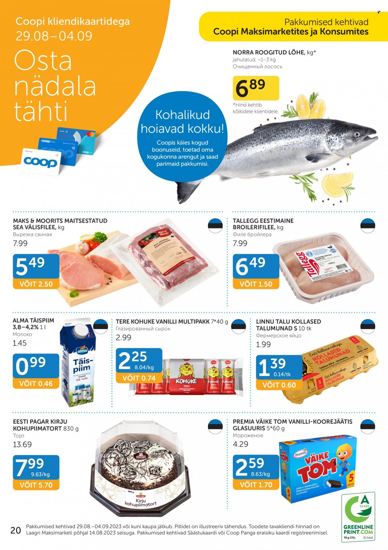 Coop kliendileht - 29.08.2023 - 04.09.2023. Lehekülg 20