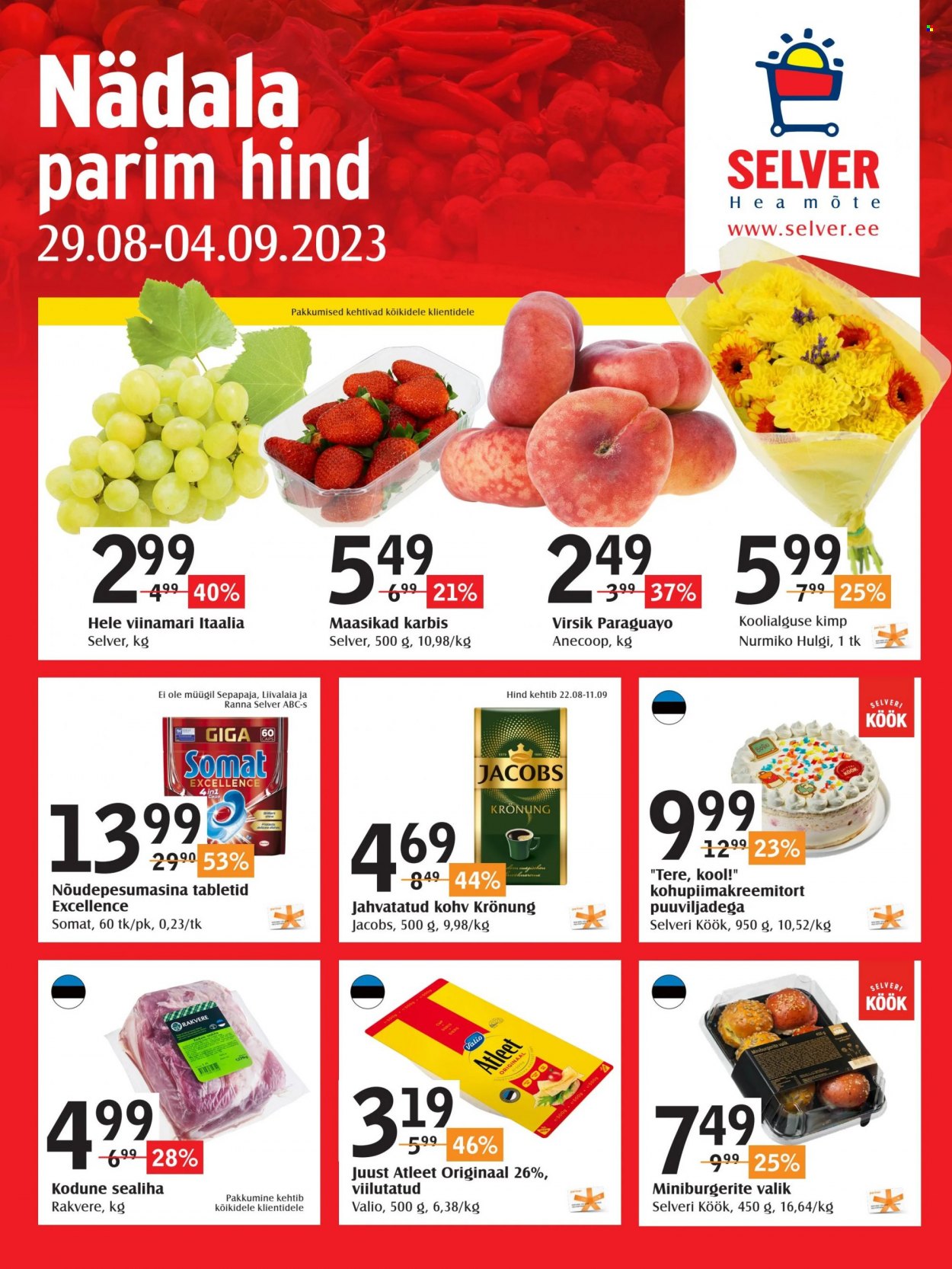 Selver kliendileht - 29.08.2023 - 04.09.2023. Lehekülg 1