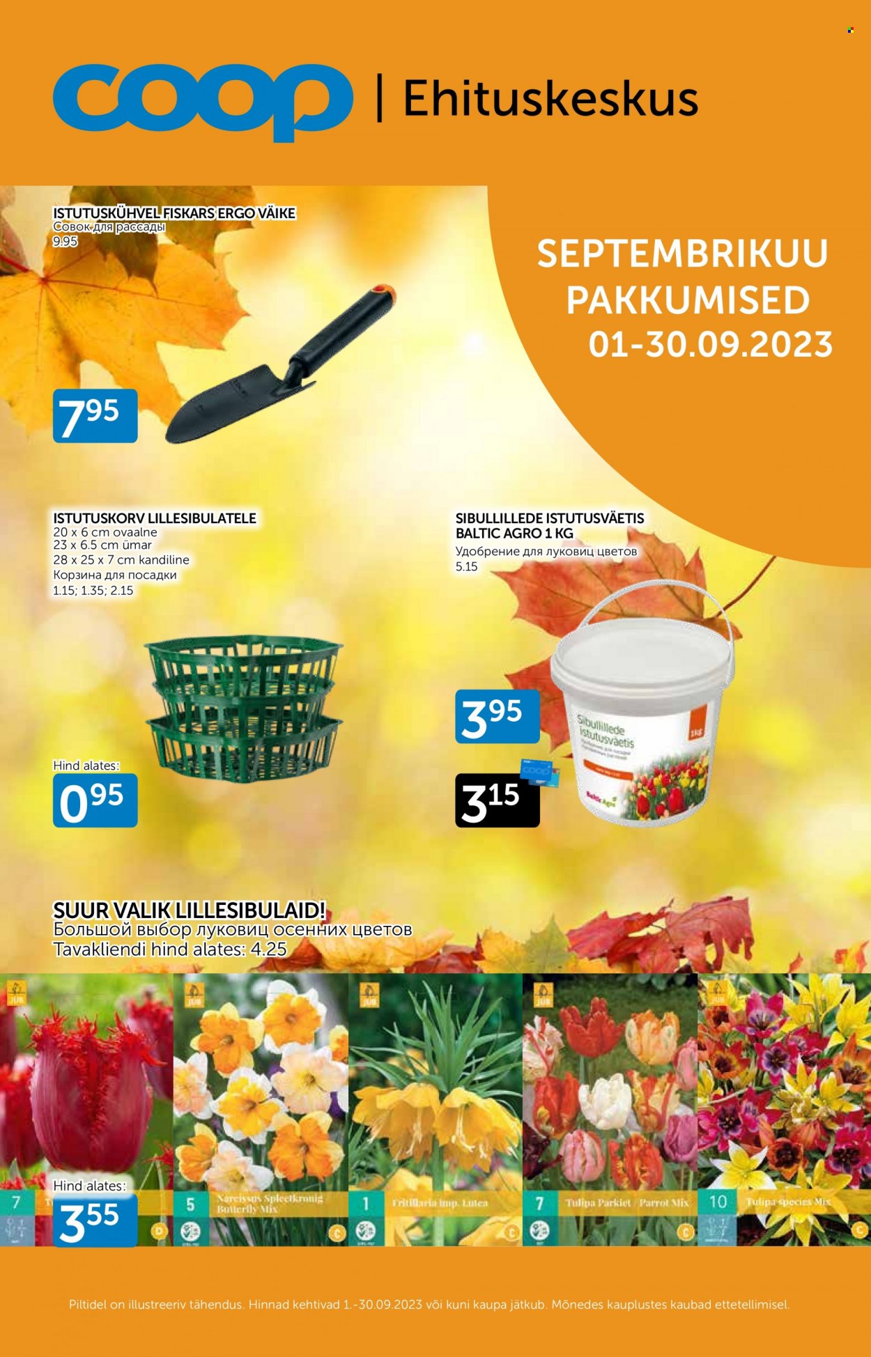 Coop kliendileht - 01.09.2023 - 30.09.2023. Lehekülg 1
