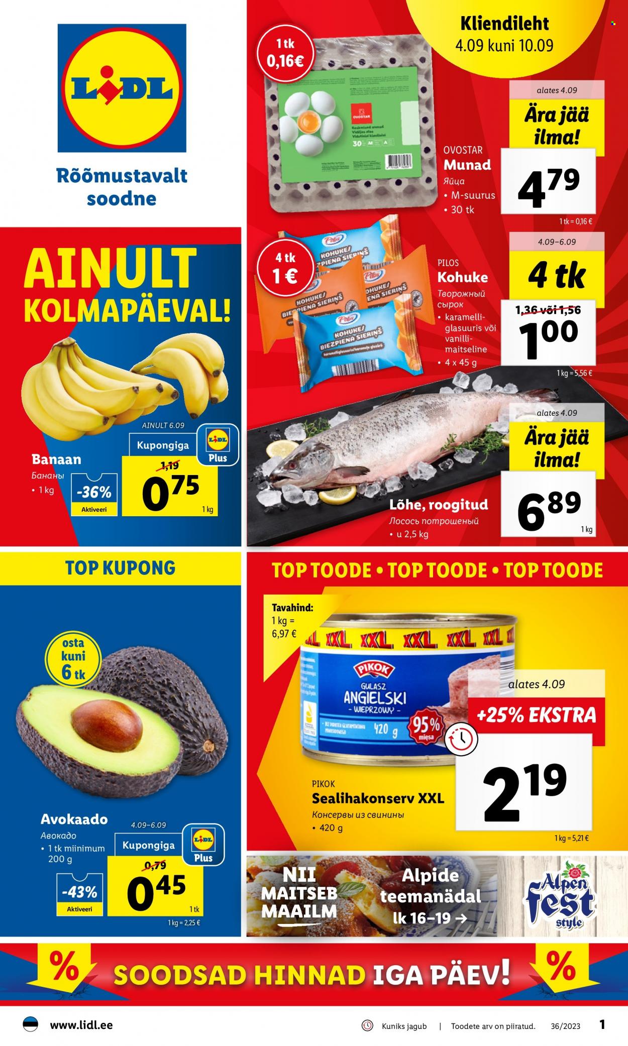 Lidl kliendileht - 04.09.2023 - 10.09.2023. Lehekülg 1
