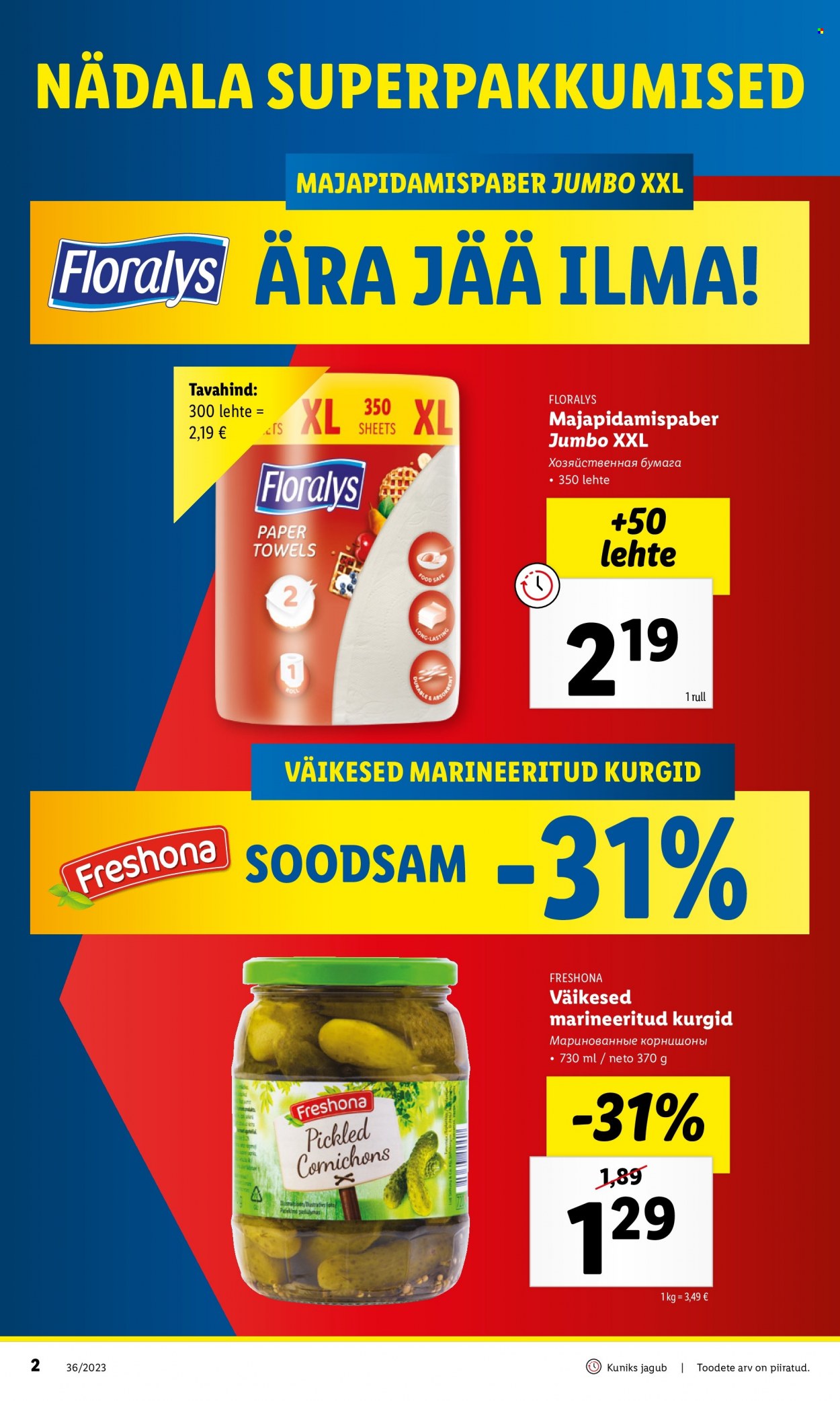 Lidl kliendileht - 04.09.2023 - 10.09.2023. Lehekülg 2