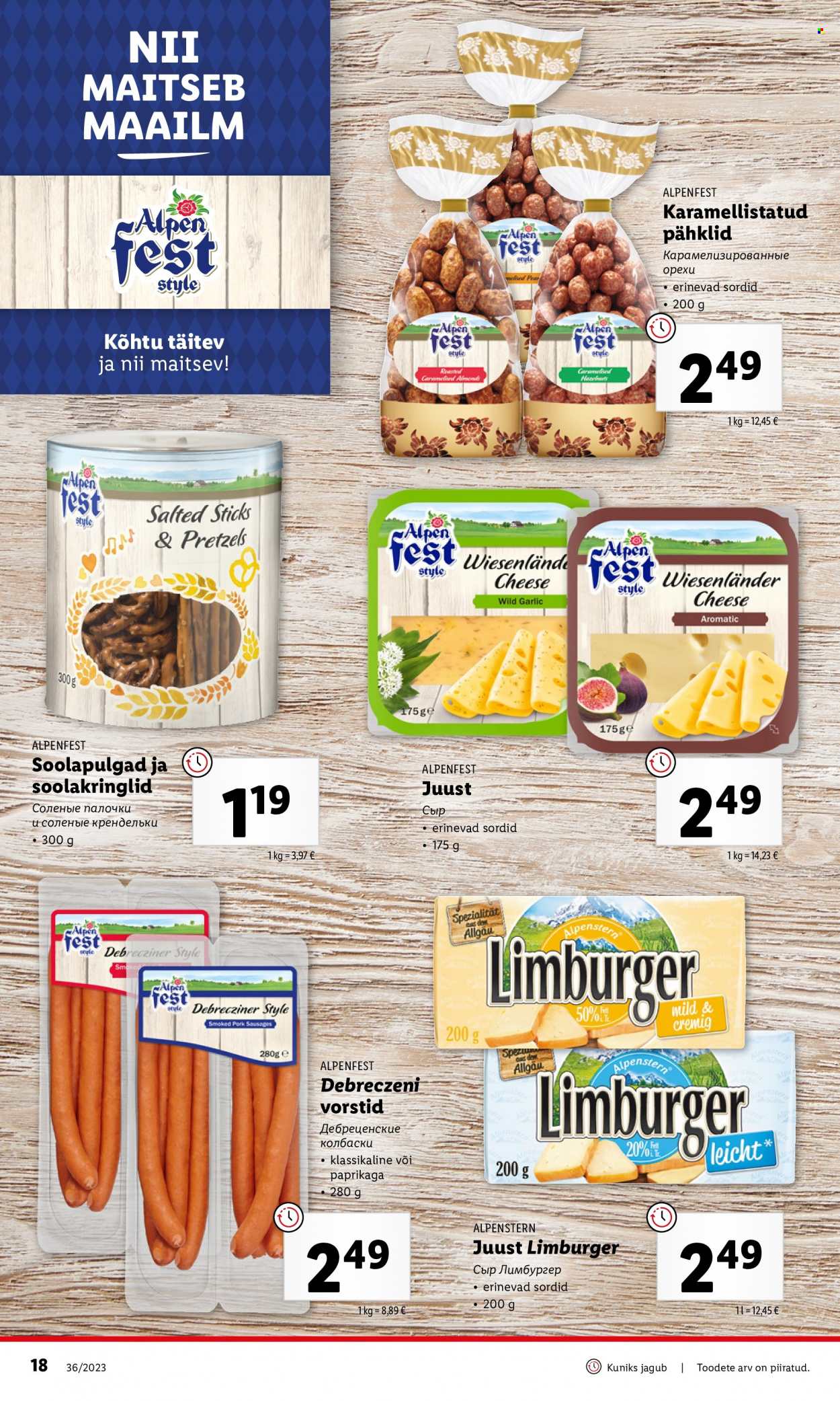 Lidl kliendileht - 04.09.2023 - 10.09.2023. Lehekülg 18