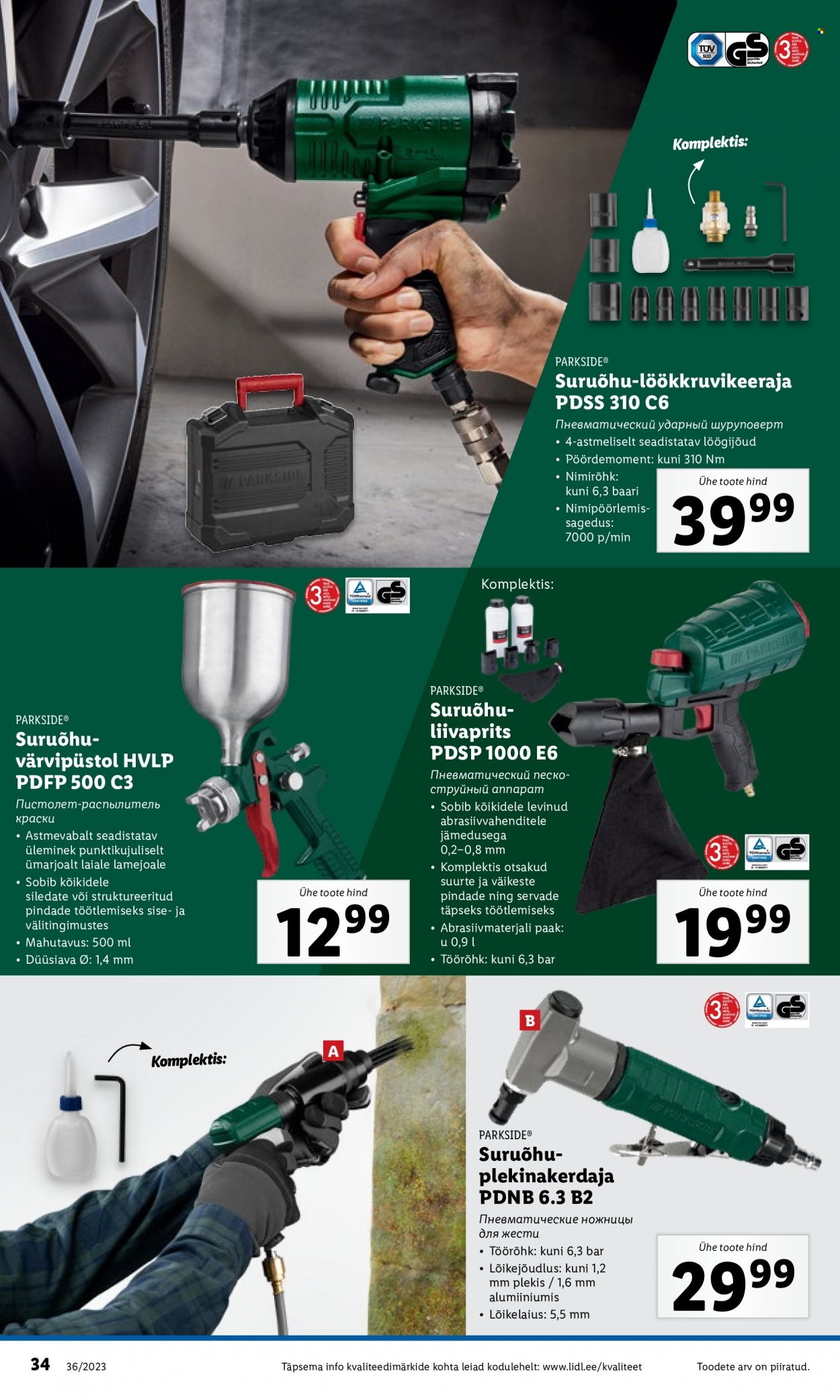 Lidl kliendileht - 04.09.2023 - 10.09.2023. Lehekülg 34