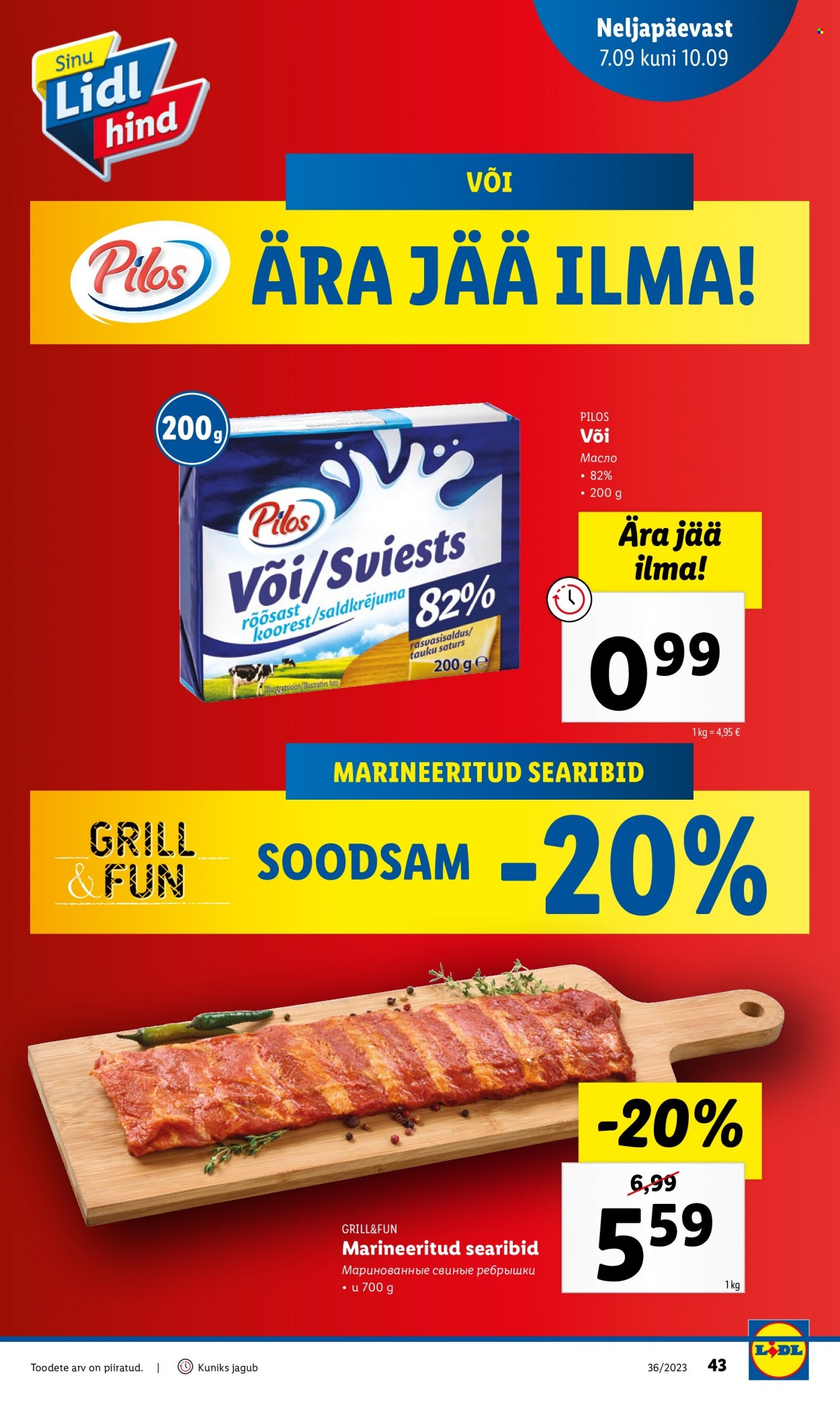 Lidl kliendileht - 04.09.2023 - 10.09.2023. Lehekülg 43