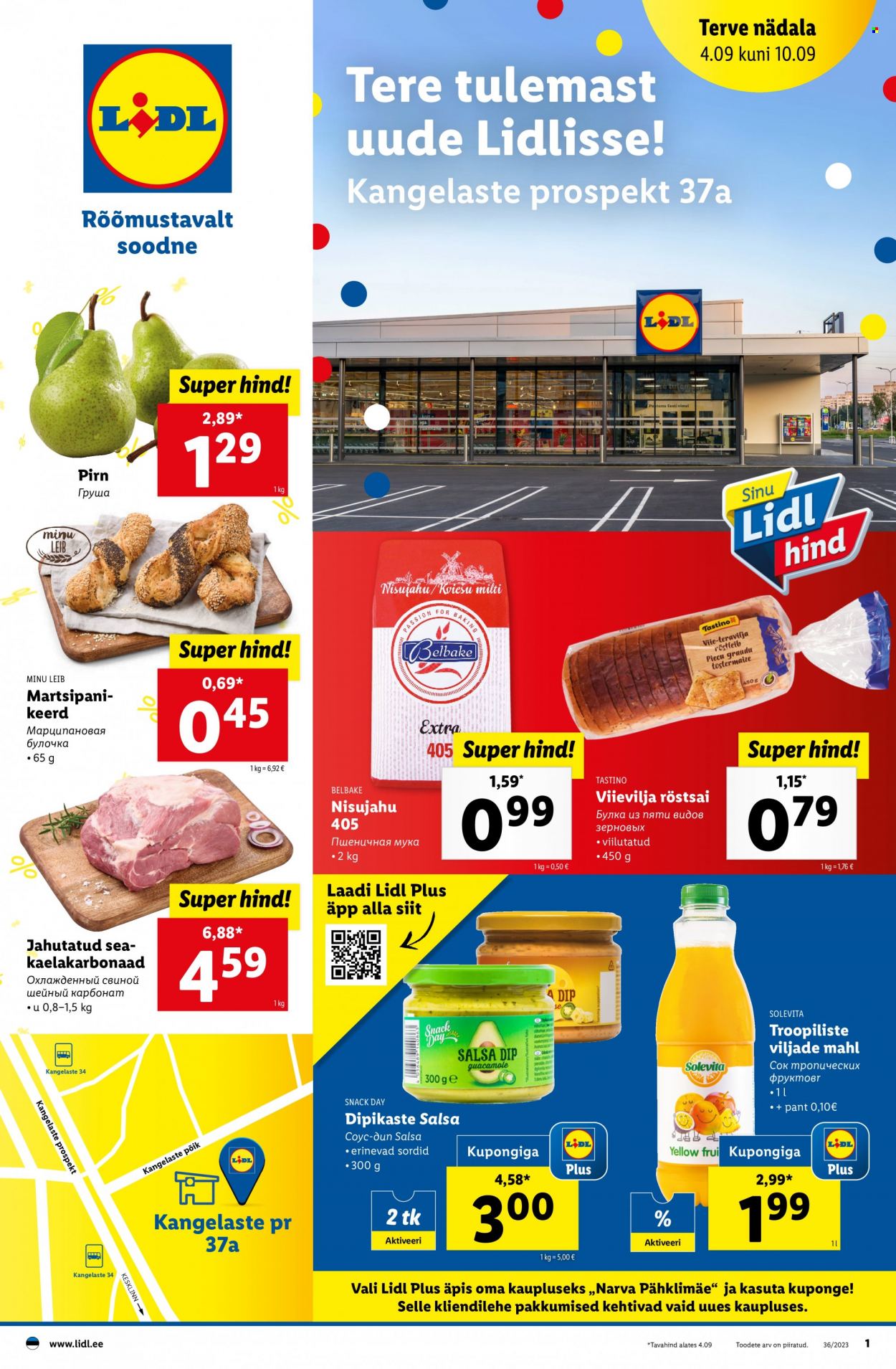 Lidl kliendileht - 04.09.2023 - 10.09.2023. Lehekülg 1