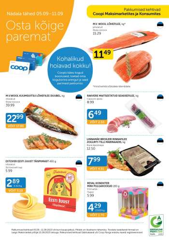 Kaupluse Coop kliendileht - 05.09.2023 - 11.09.2023.