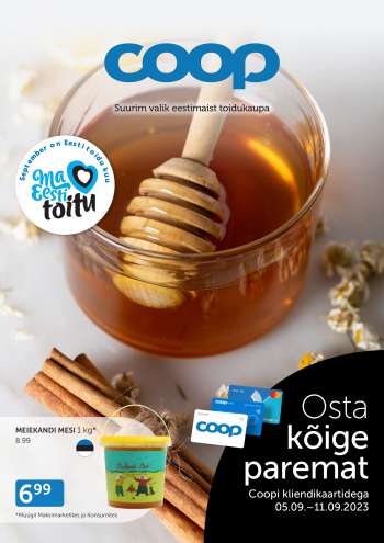 Kaupluse Coop kliendileht - 05.09.2023 - 11.09.2023.
