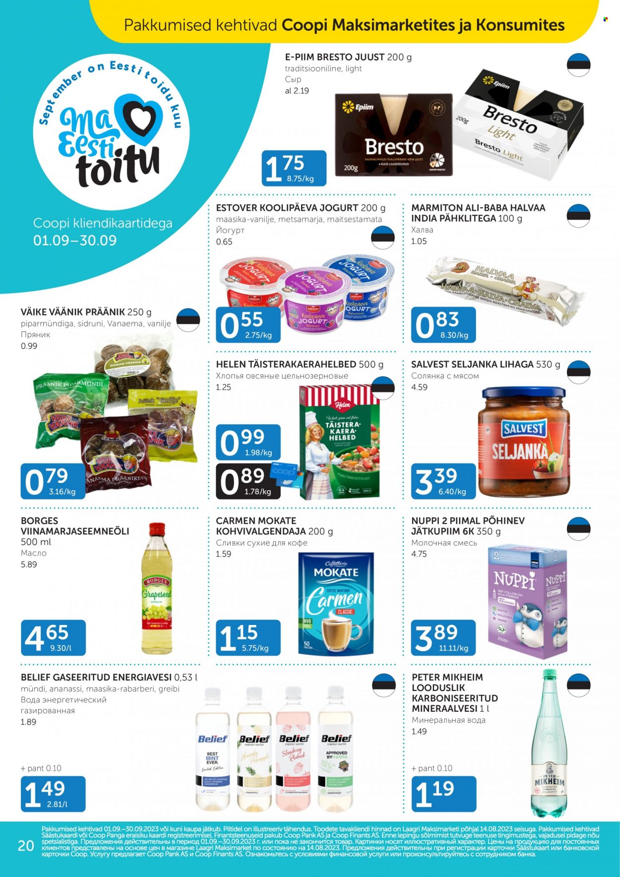 Coop kliendileht - 05.09.2023 - 11.09.2023. Lehekülg 20