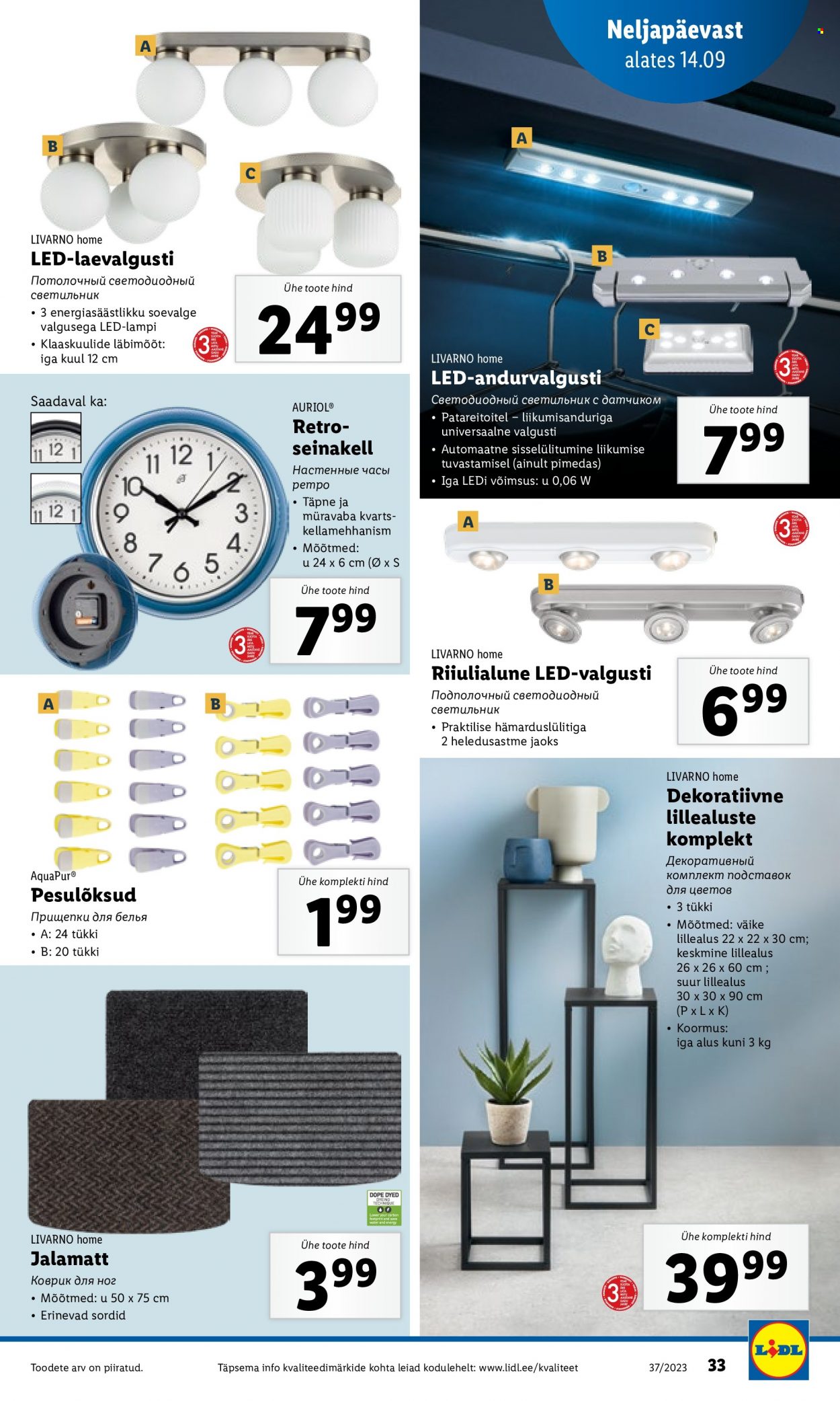 Lidl kliendileht - 11.09.2023 - 17.09.2023. Lehekülg 33