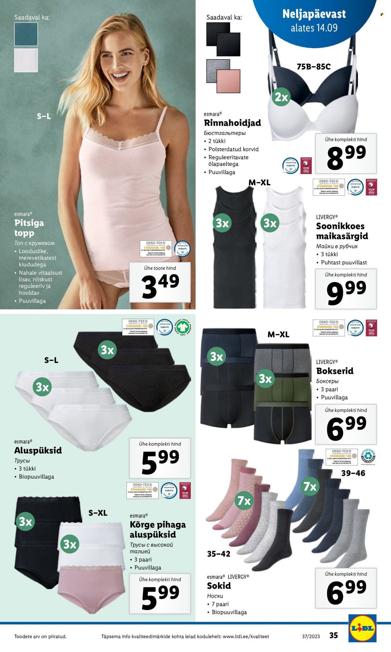 Lidl kliendileht - 11.09.2023 - 17.09.2023. Lehekülg 35