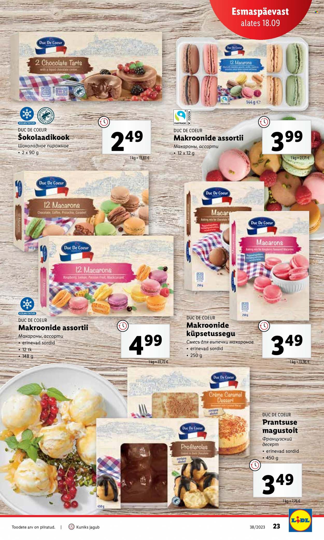 Lidl kliendileht - 18.09.2023 - 24.09.2023. Lehekülg 23