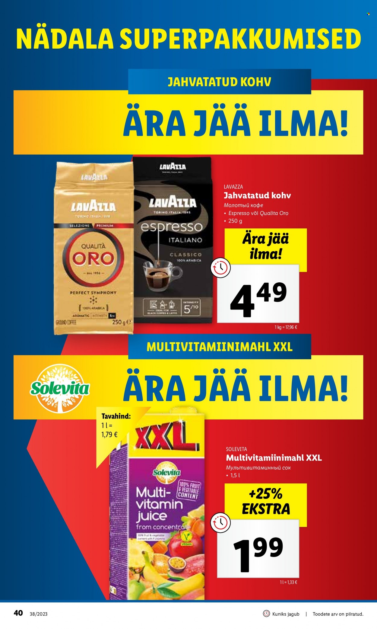 Lidl kliendileht - 18.09.2023 - 24.09.2023. Lehekülg 40
