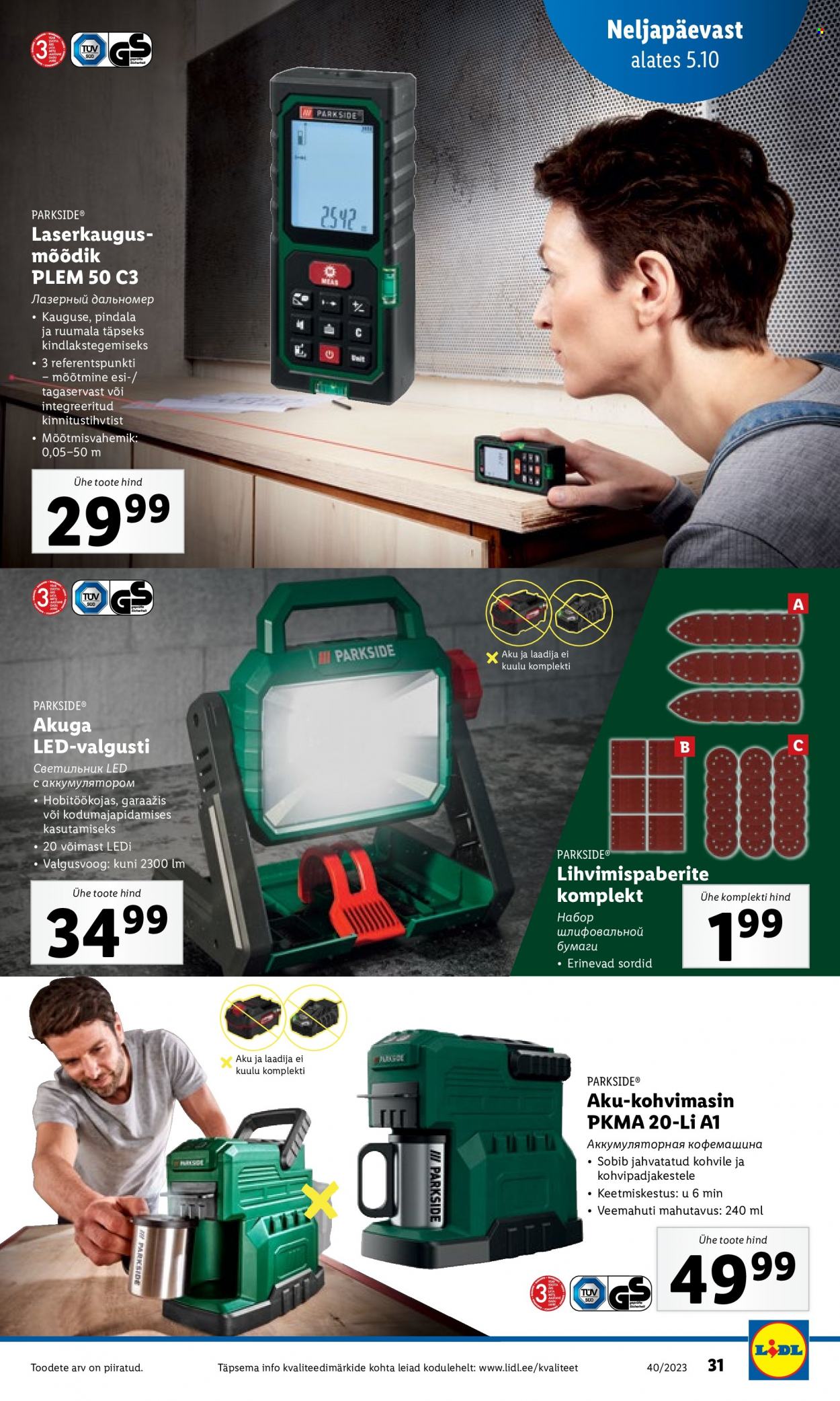 Lidl kliendileht - 02.10.2023 - 08.10.2023. Lehekülg 31