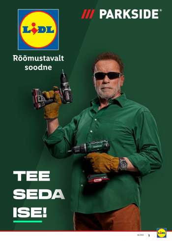 Kaupluse Lidl kliendileht.