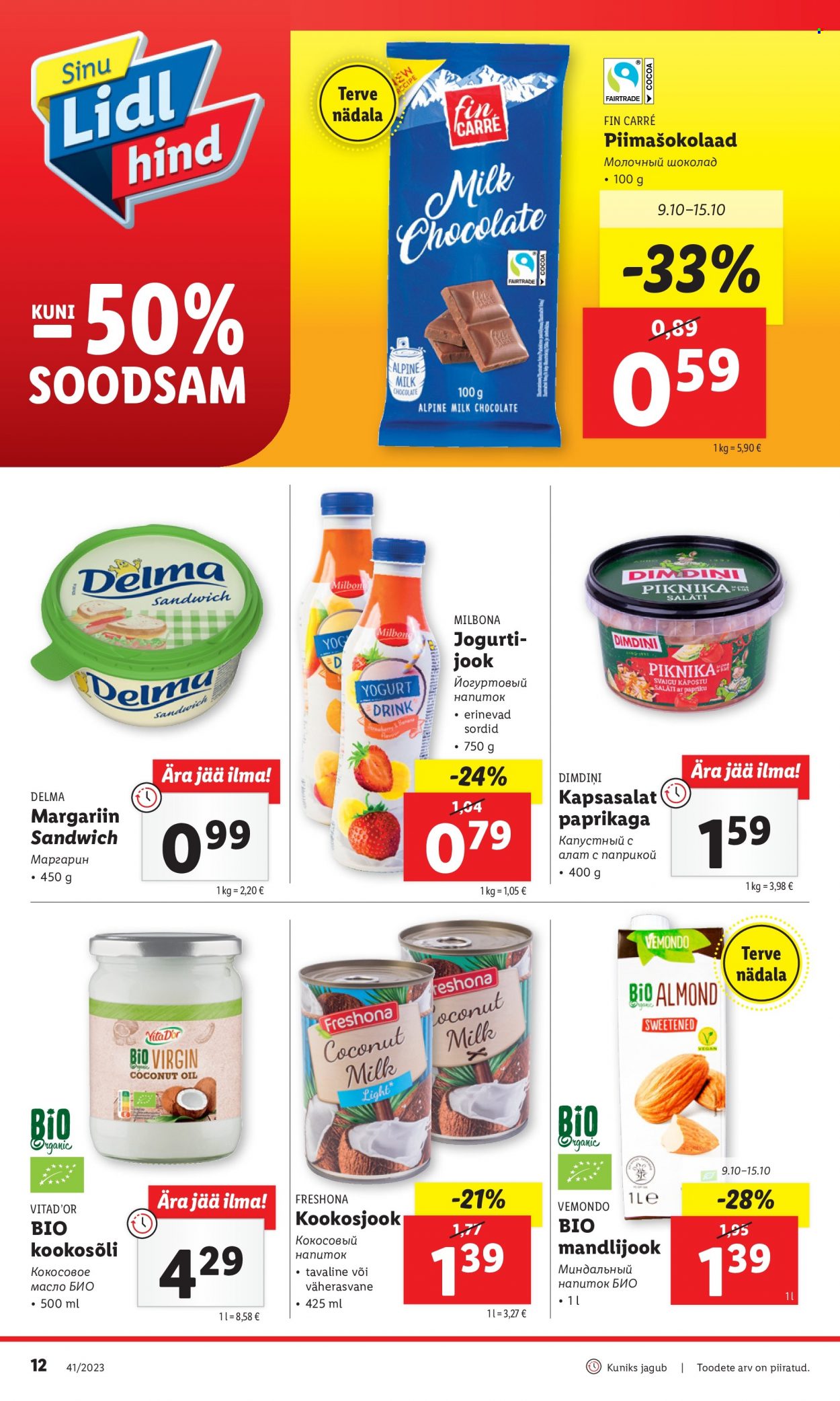 Lidl kliendileht - 09.10.2023 - 15.10.2023. Lehekülg 12