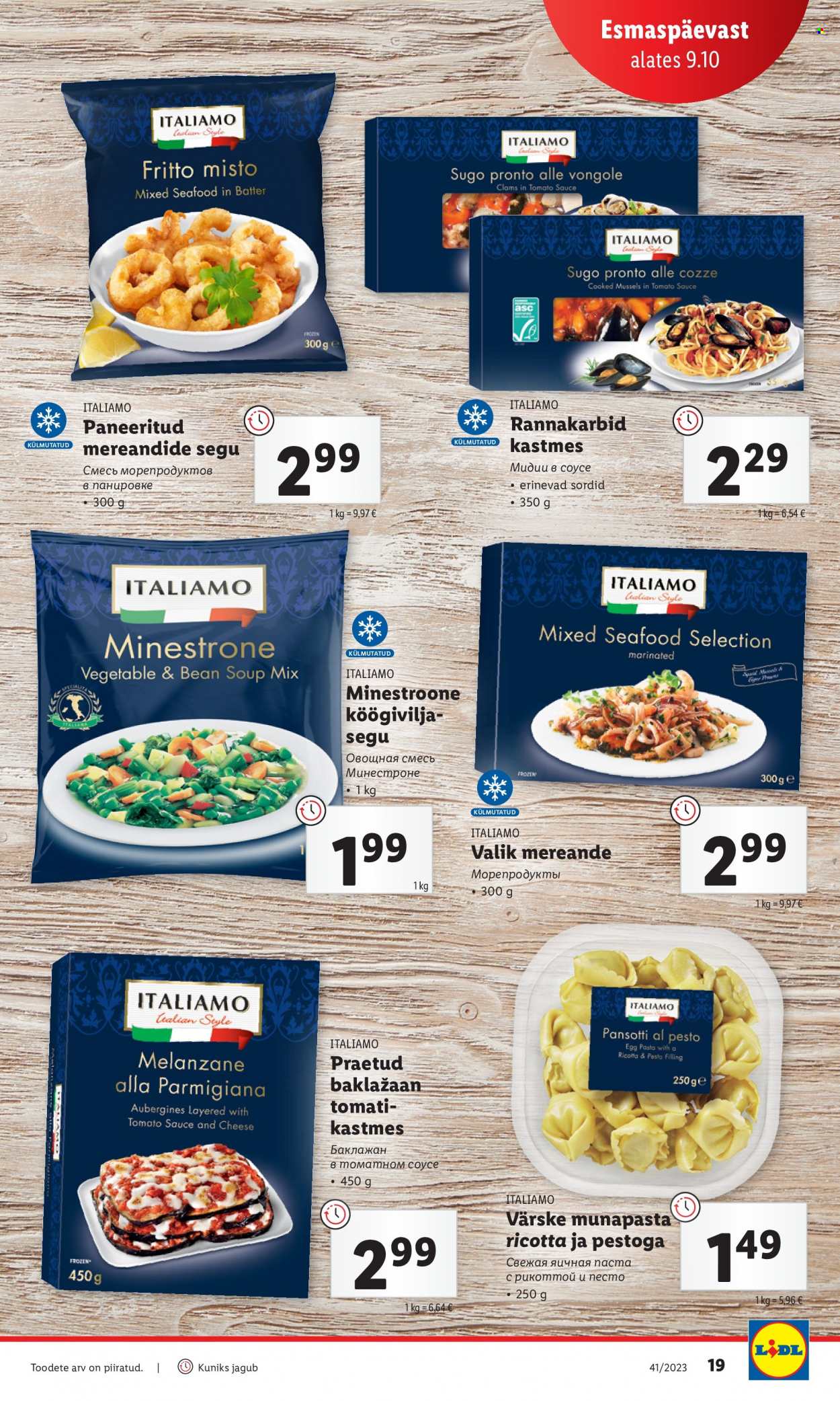 Lidl kliendileht - 09.10.2023 - 15.10.2023. Lehekülg 19