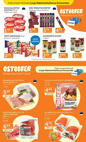 Kaupluse Coop kliendileht - 10.10.2023 - 16.10.2023.