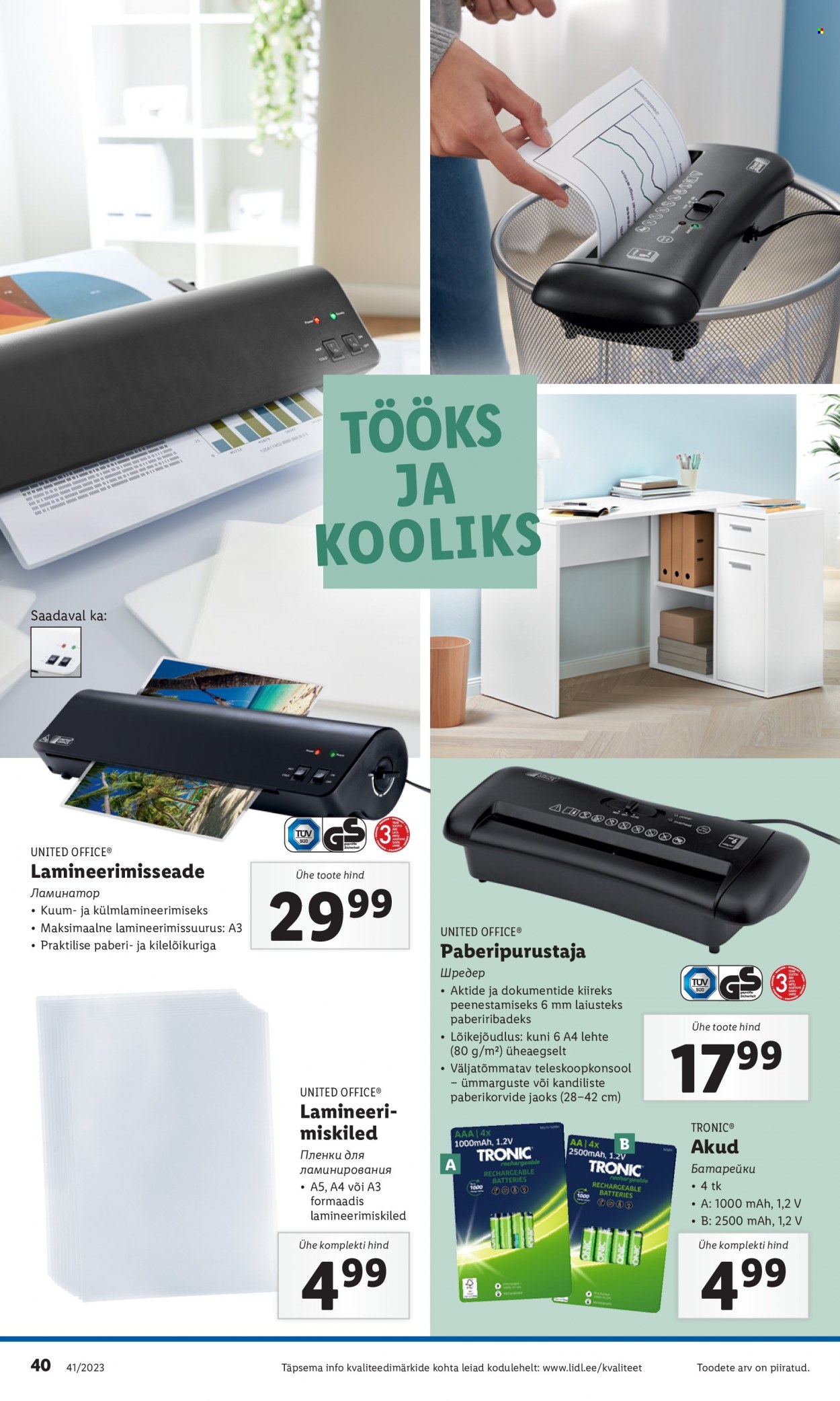 Lidl kliendileht - 12.10.2023 - 15.10.2023. Lehekülg 38