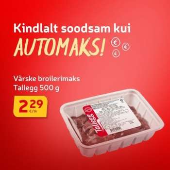 Kaupluse Rimi kliendileht.