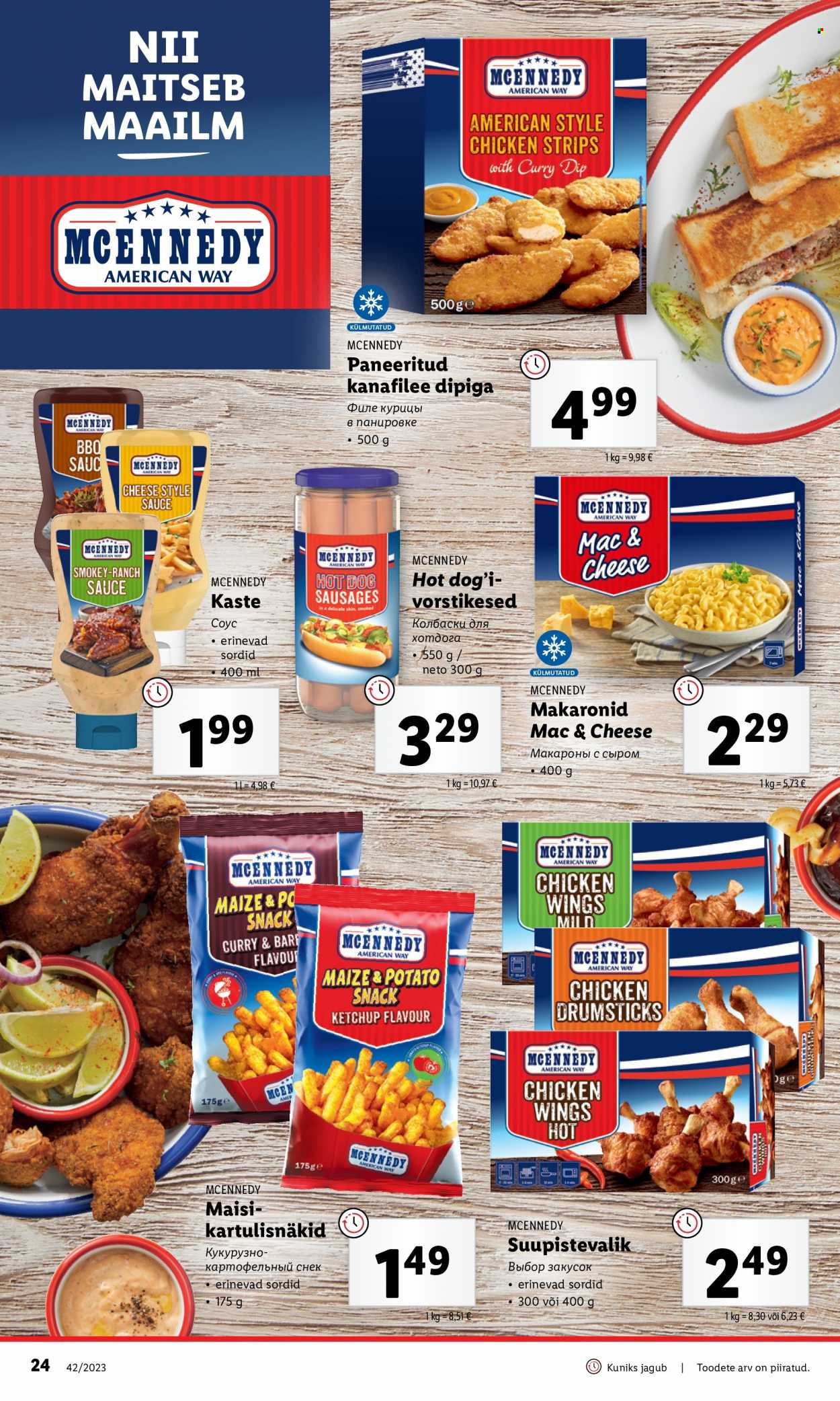 Lidl kliendileht - 16.10.2023 - 22.10.2023. Lehekülg 24