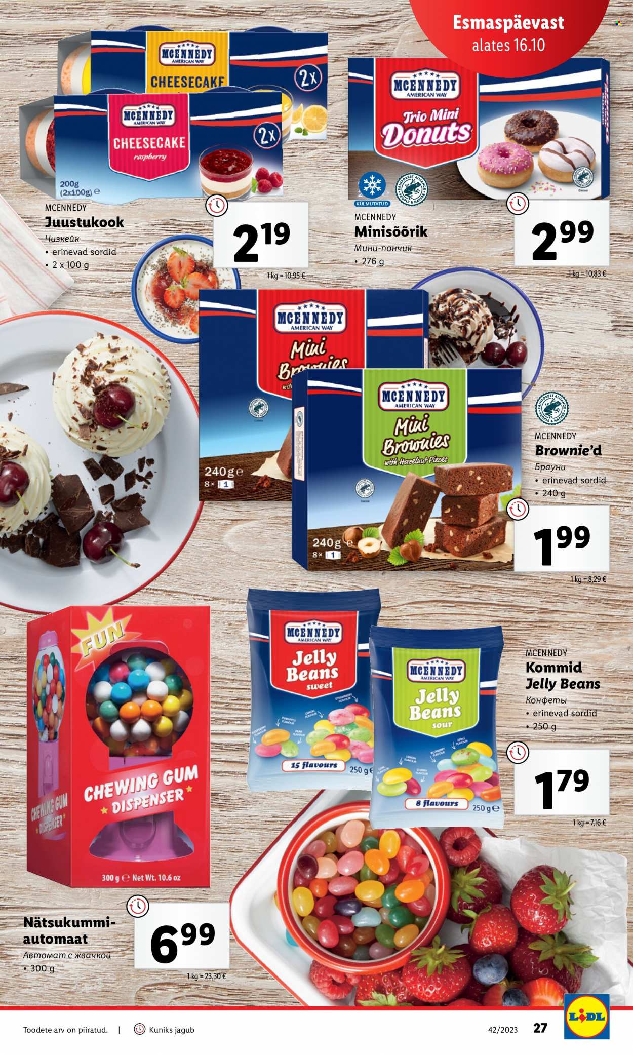 Lidl kliendileht - 16.10.2023 - 22.10.2023. Lehekülg 27