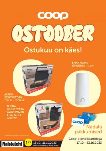 Kaupluse Coop kliendileht - 17.10.2023 - 23.10.2023.
