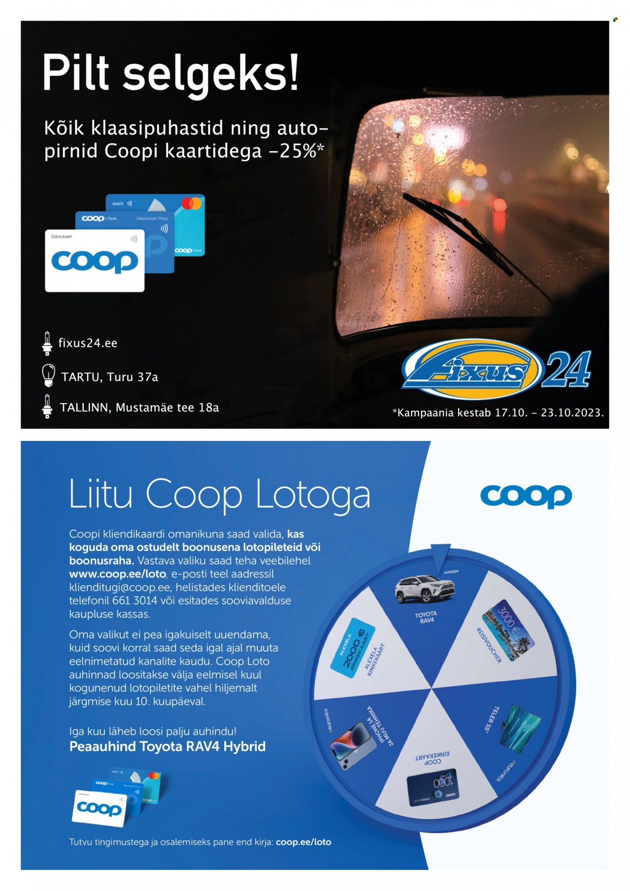 Coop kliendileht - 17.10.2023 - 23.10.2023. Lehekülg 14