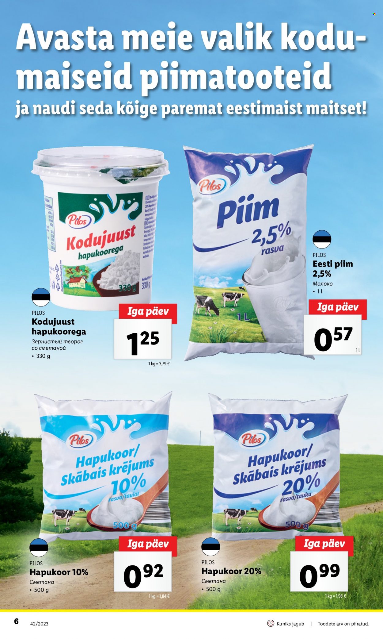 Lidl kliendileht - 23.10.2023 - 29.10.2023. Lehekülg 6