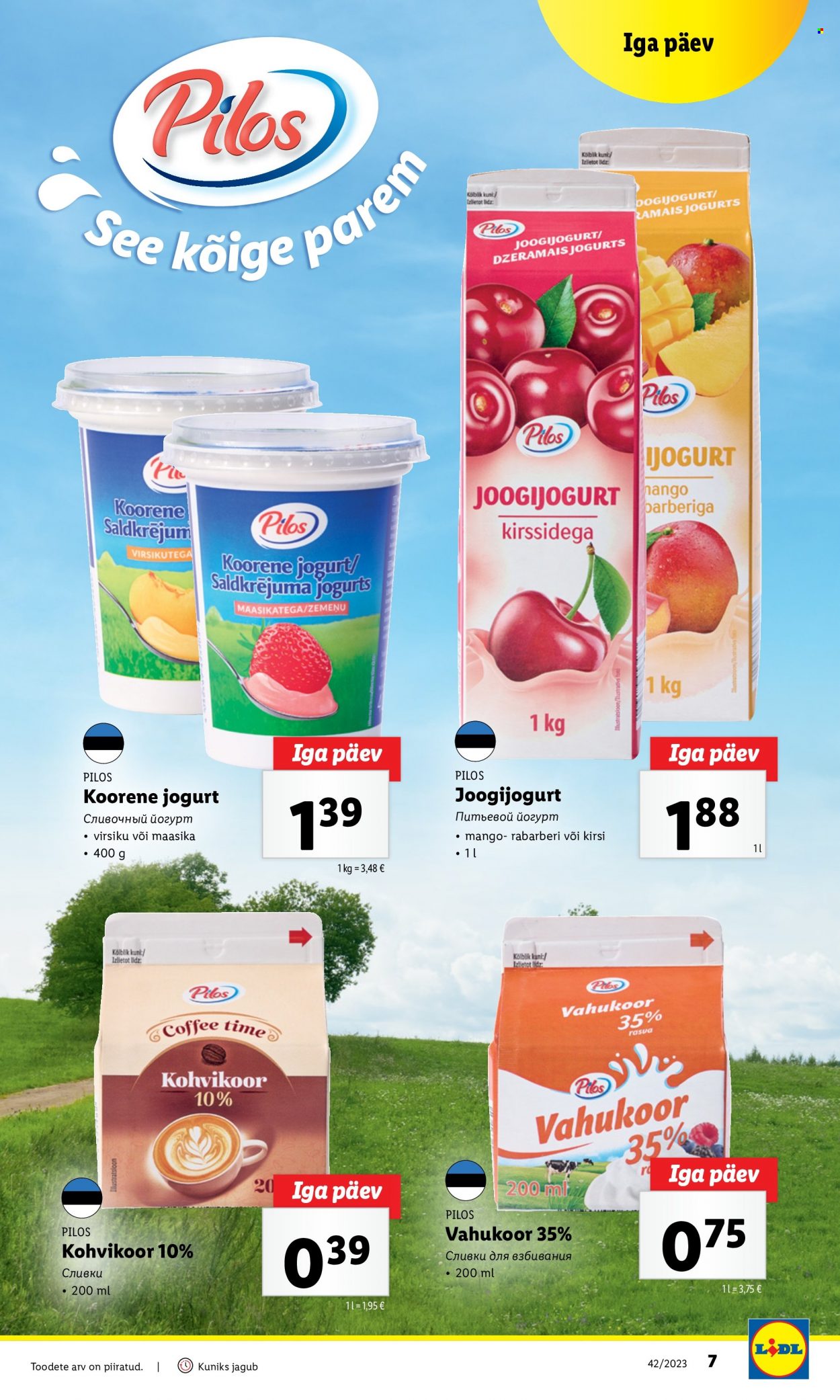 Lidl kliendileht - 23.10.2023 - 29.10.2023. Lehekülg 7
