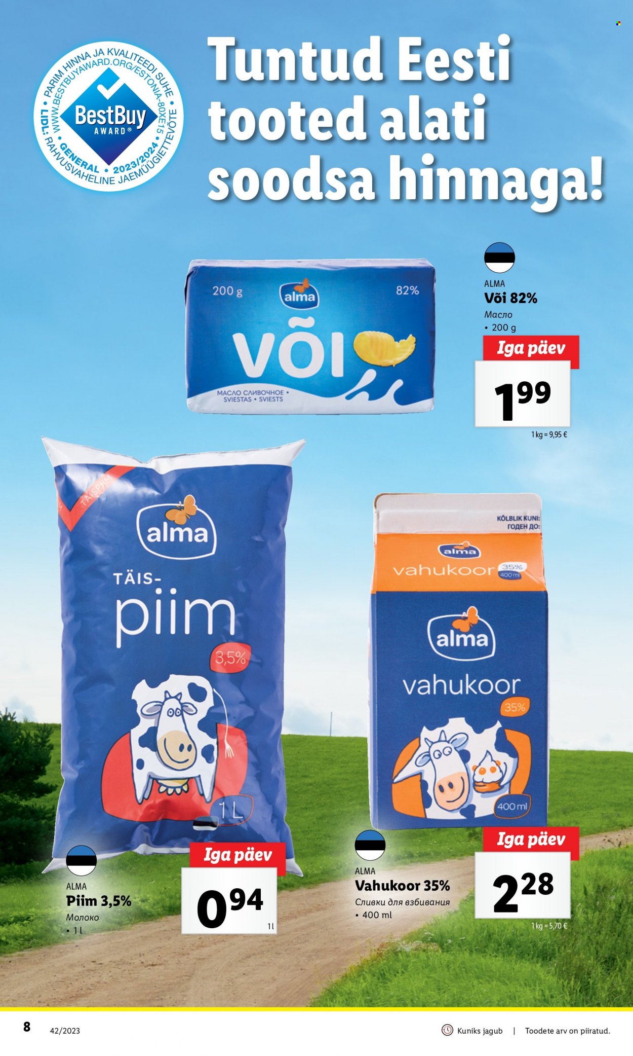 Lidl kliendileht - 23.10.2023 - 29.10.2023. Lehekülg 8