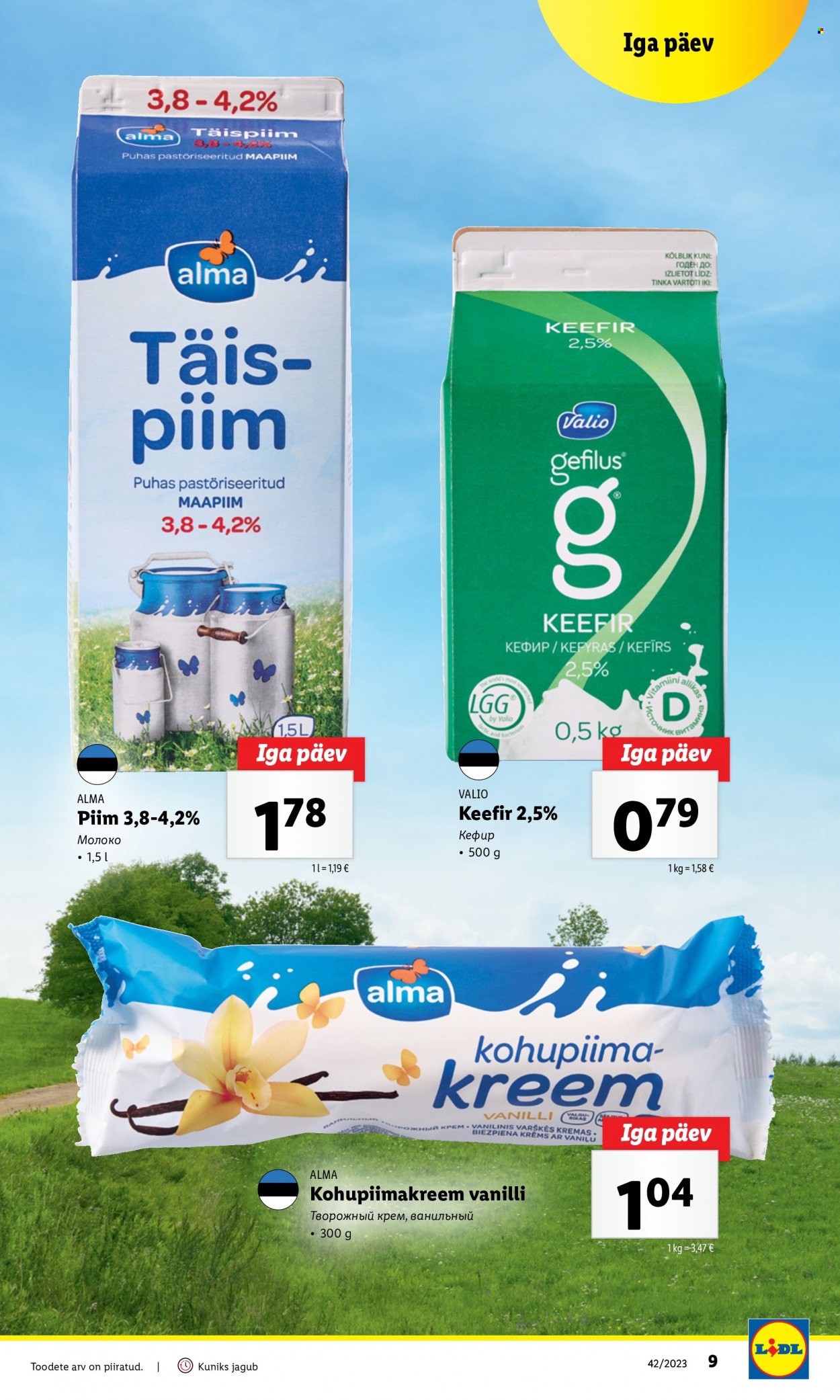 Lidl kliendileht - 23.10.2023 - 29.10.2023. Lehekülg 9