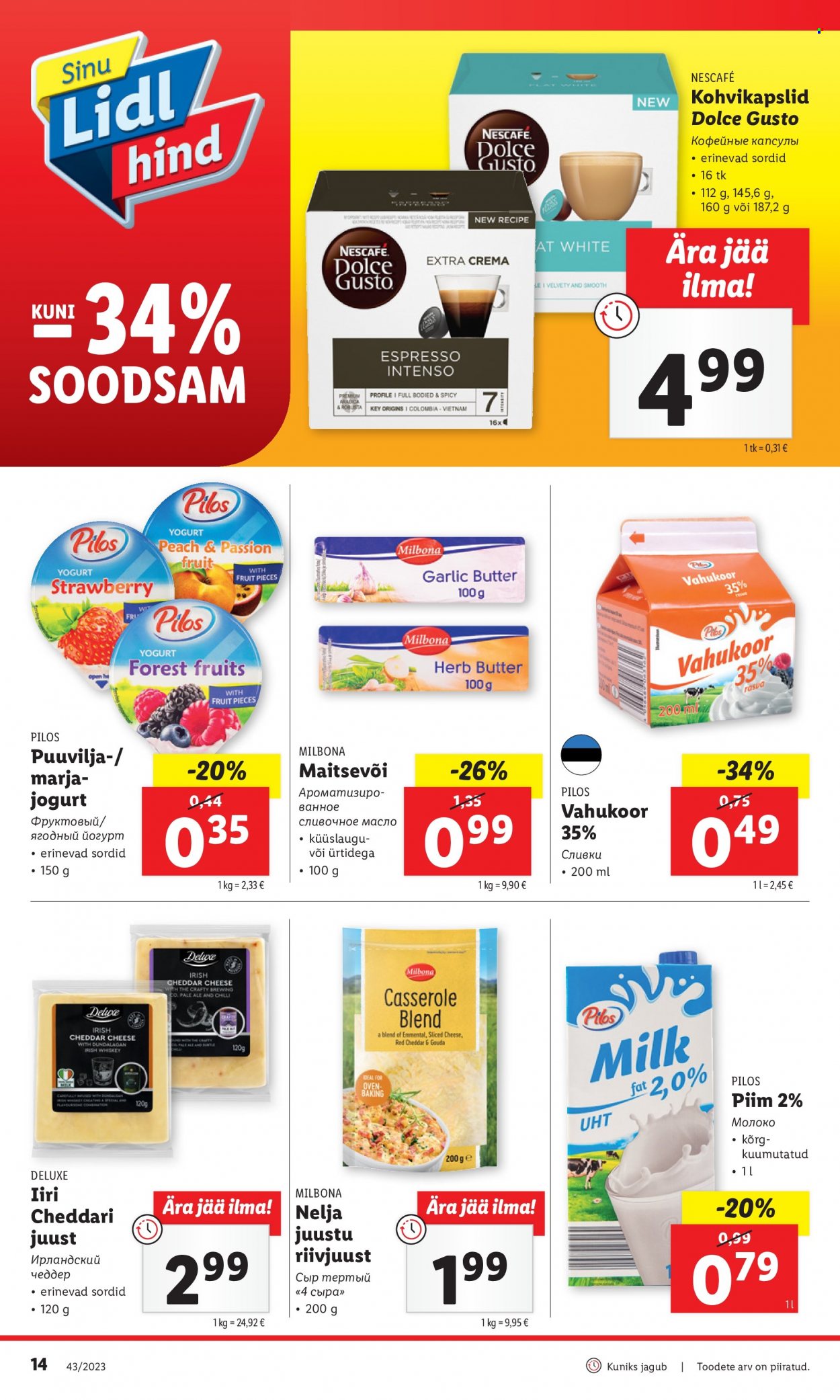 Lidl kliendileht - 23.10.2023 - 29.10.2023. Lehekülg 14