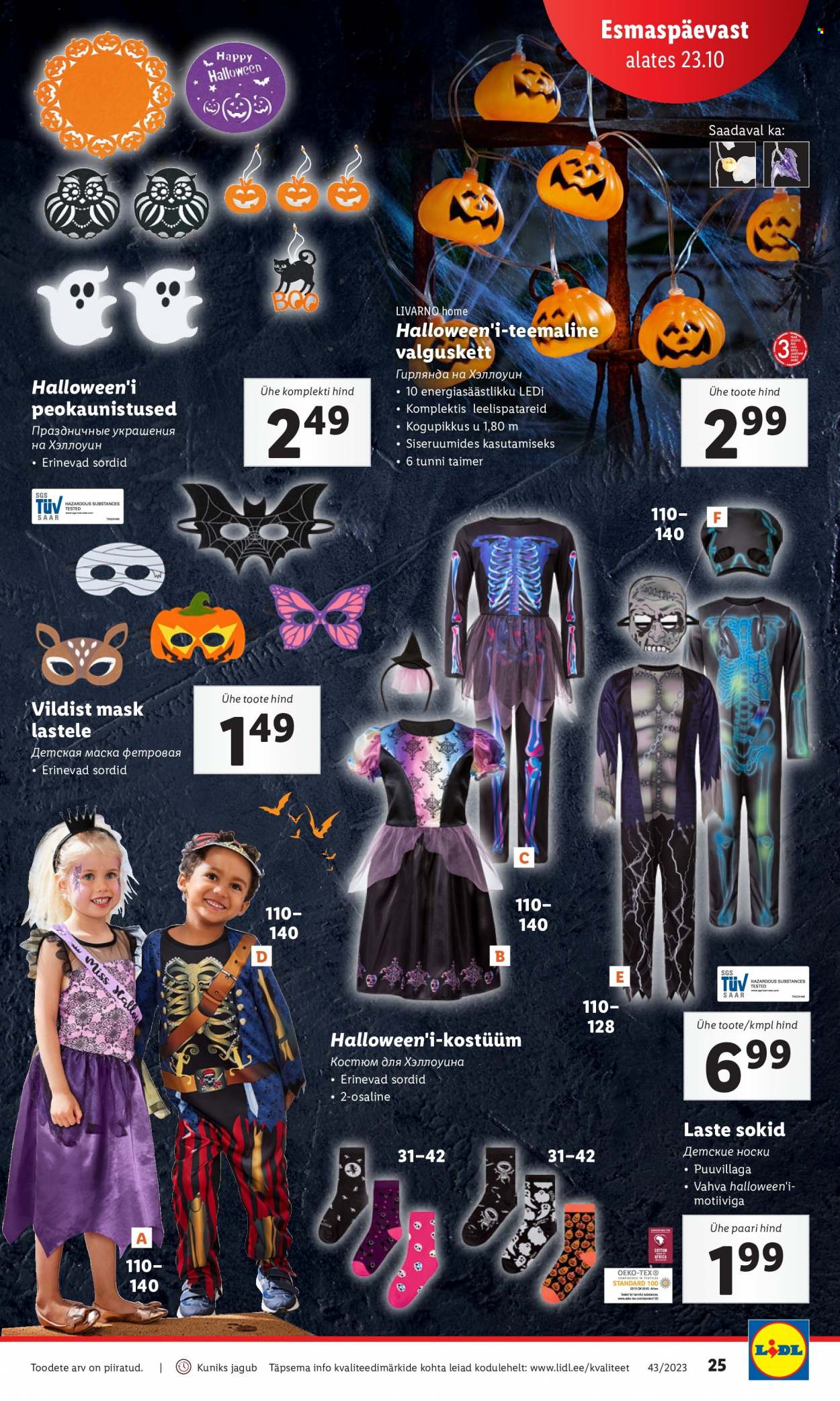 Lidl kliendileht - 23.10.2023 - 29.10.2023. Lehekülg 25