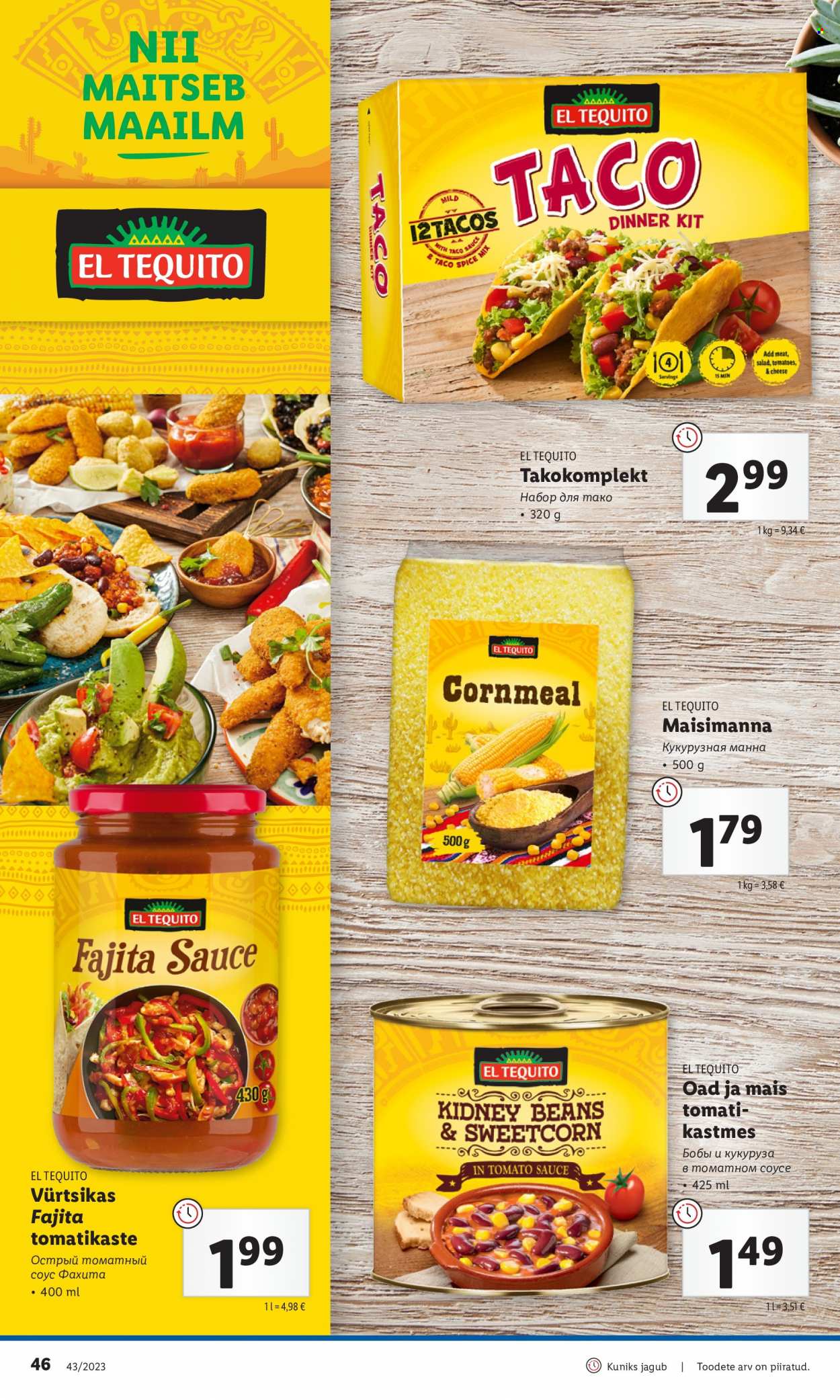 Lidl kliendileht - 23.10.2023 - 29.10.2023. Lehekülg 46
